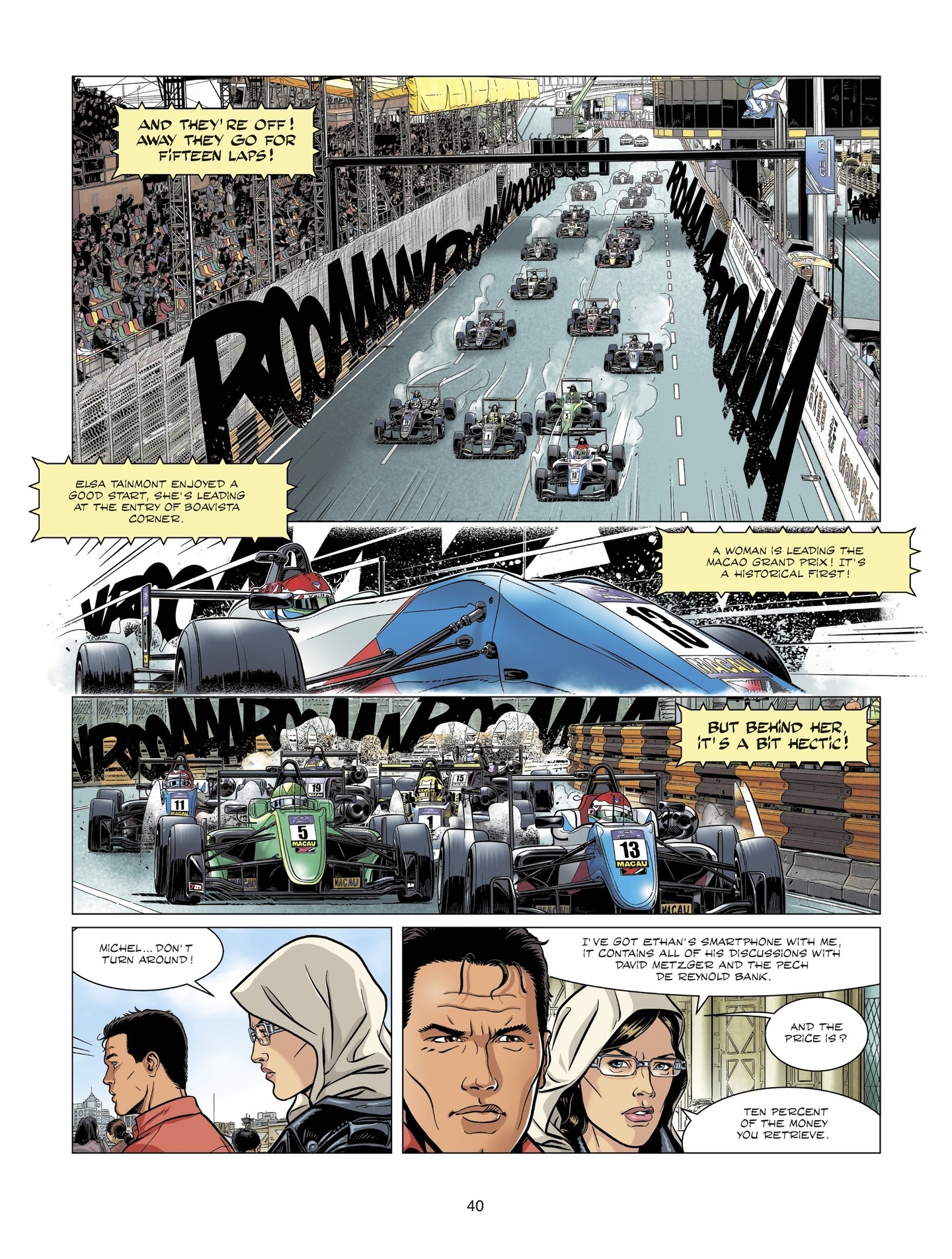 Read online Michel Vaillant comic -  Issue #7 - 40