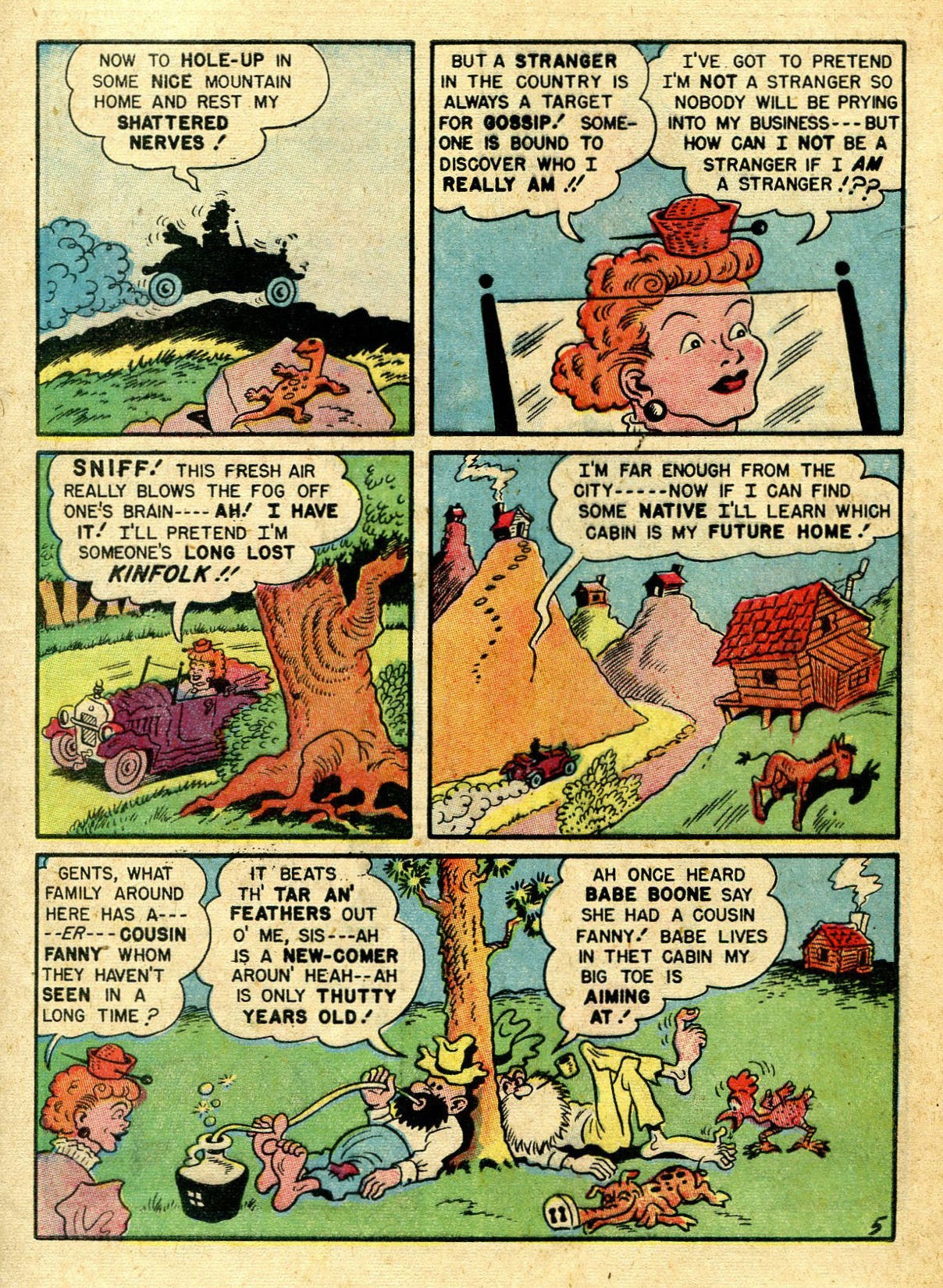 Read online Babe (1948) comic -  Issue #8 - 7