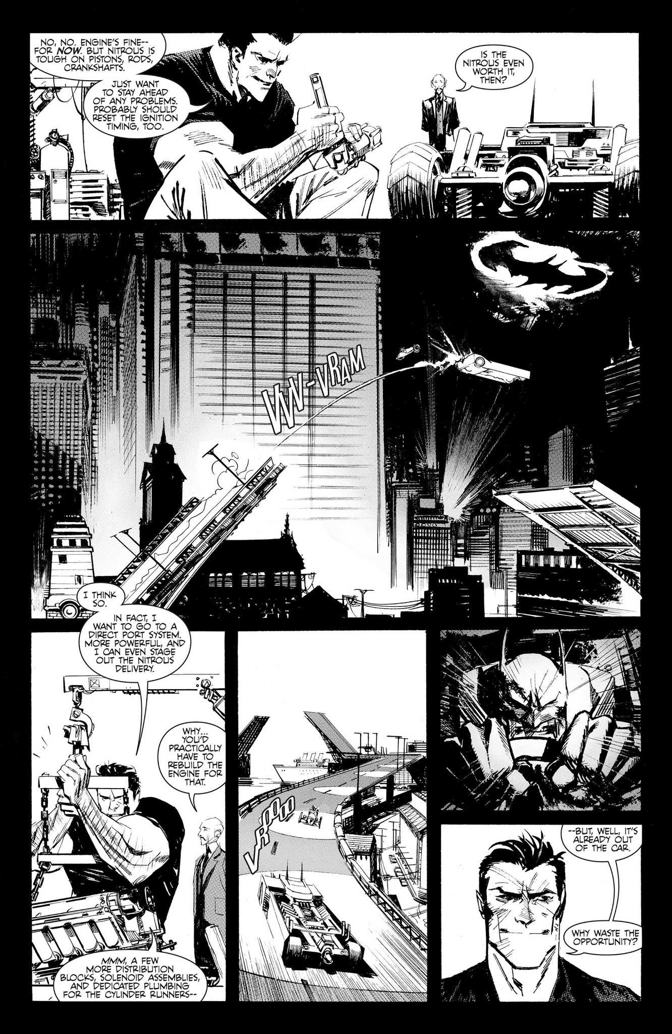 Read online Batman Black and White (2013) comic -  Issue #1 - 36