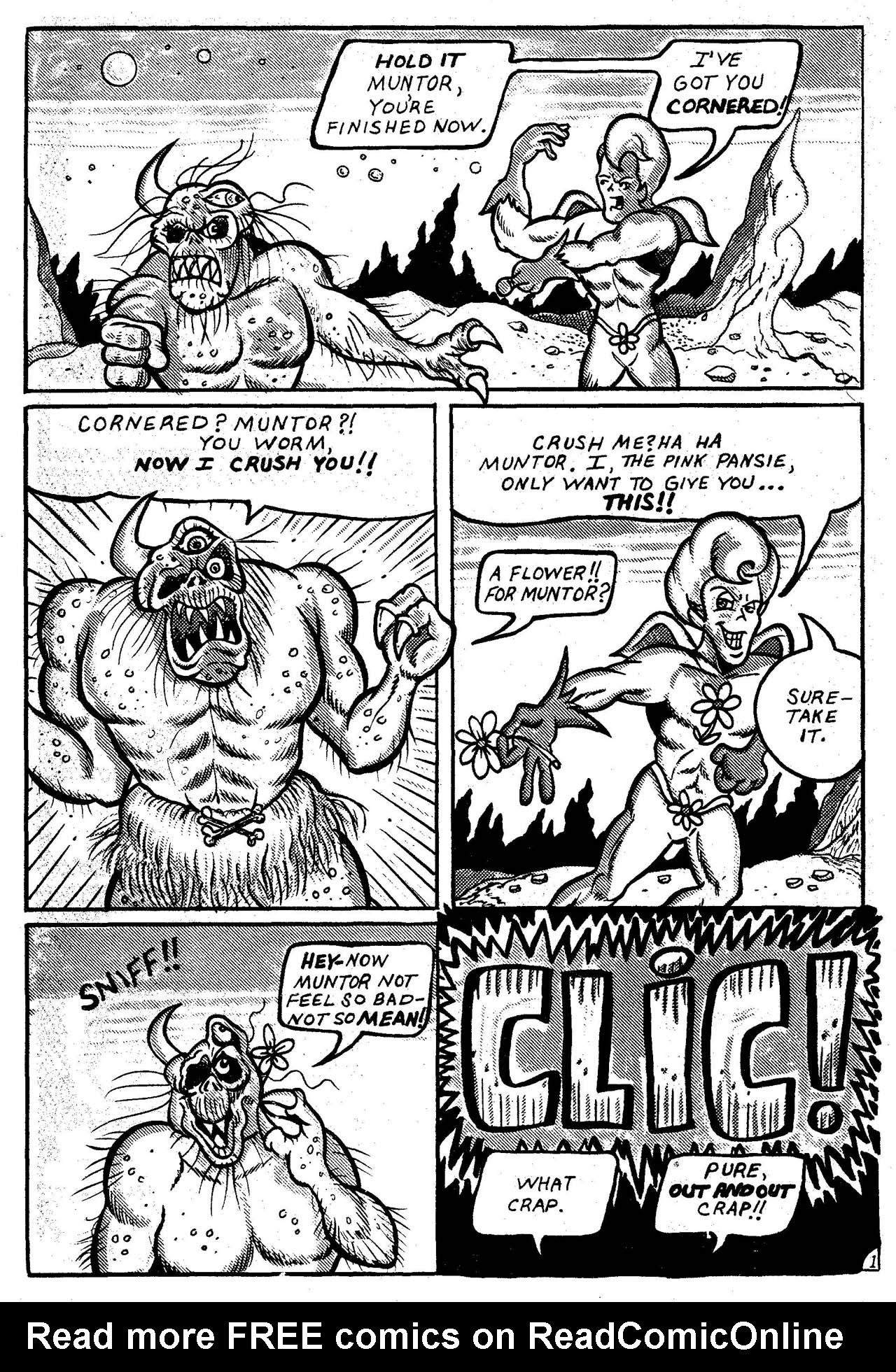 Read online Geriatric Gangrene Jujitsu Gerbils comic -  Issue #1 - 4