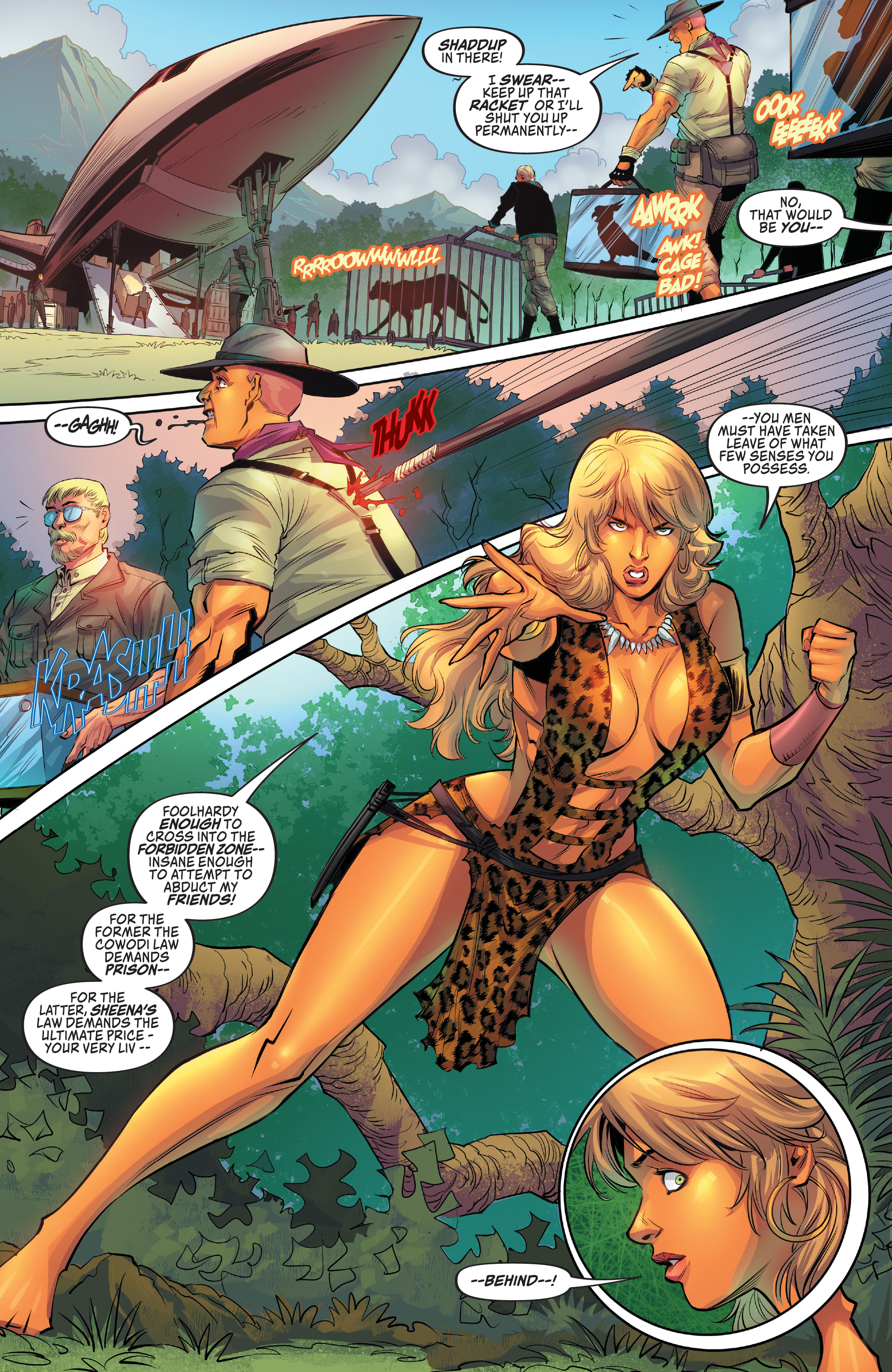Read online Sheena: Queen of the Jungle (2021) comic -  Issue #4 - 8