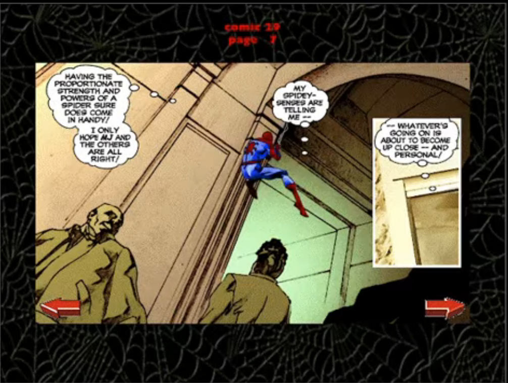 Read online Stan Lee Presents Spider-Man Cybercomic comic -  Issue #29 - 16