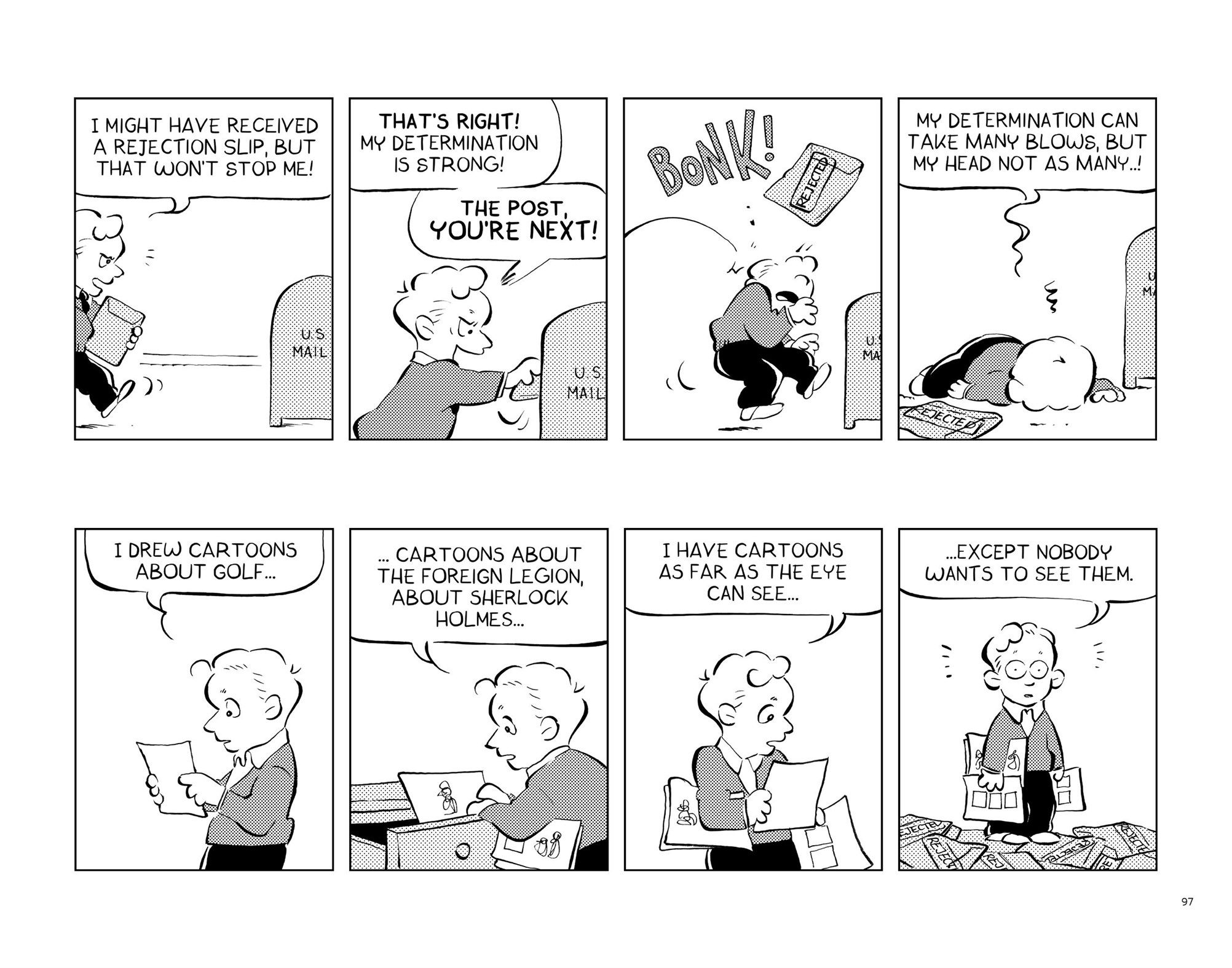 Read online Funny Things: A Comic Strip Biography of Charles M. Schulz comic -  Issue # TPB (Part 1) - 100