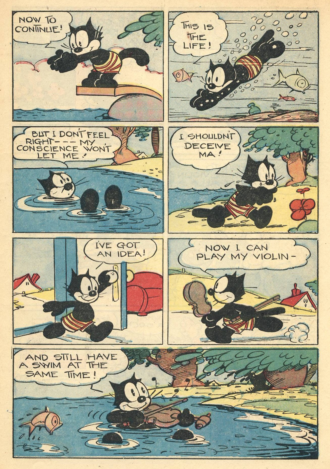 Read online Felix the Cat (1948) comic -  Issue #11 - 9