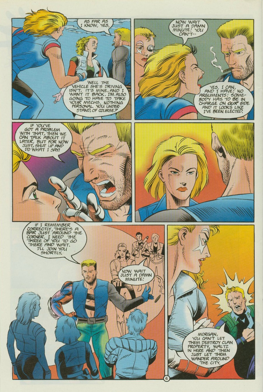 Read online Battletech: Fallout comic -  Issue #2 - 7