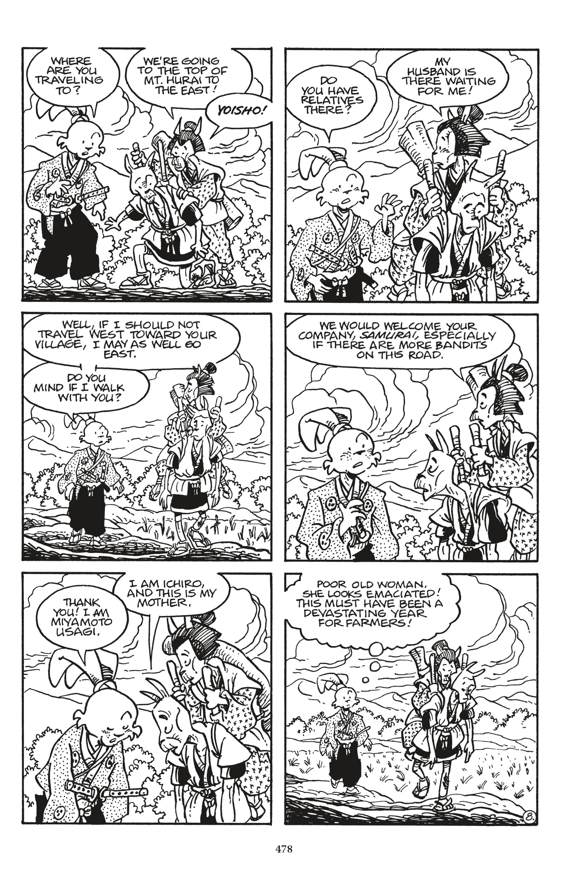 Read online The Usagi Yojimbo Saga comic -  Issue # TPB 8 (Part 5) - 76