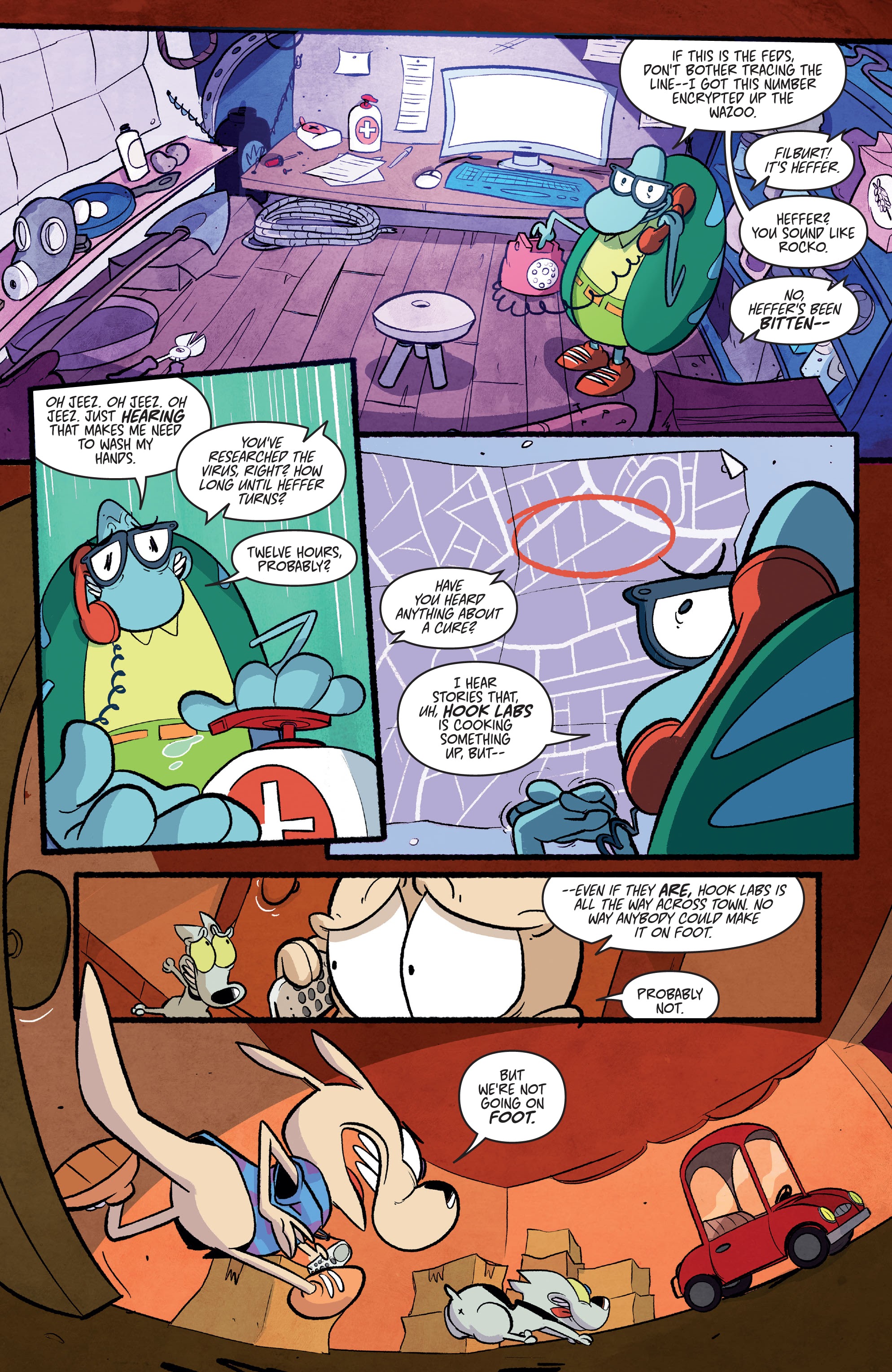 Read online Rocko's Modern Afterlife comic -  Issue # _TPB - 24