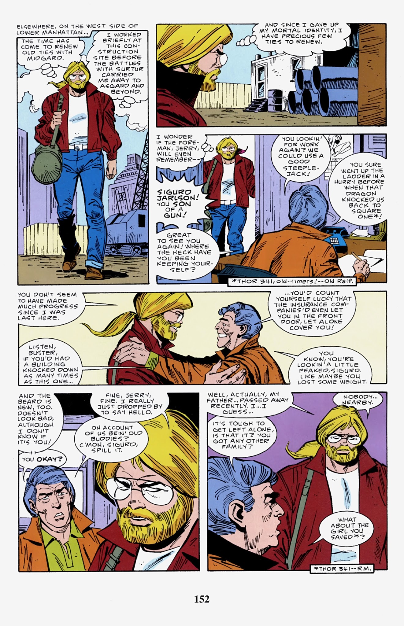 Read online Thor Visionaries: Walter Simonson comic -  Issue # TPB 4 - 153
