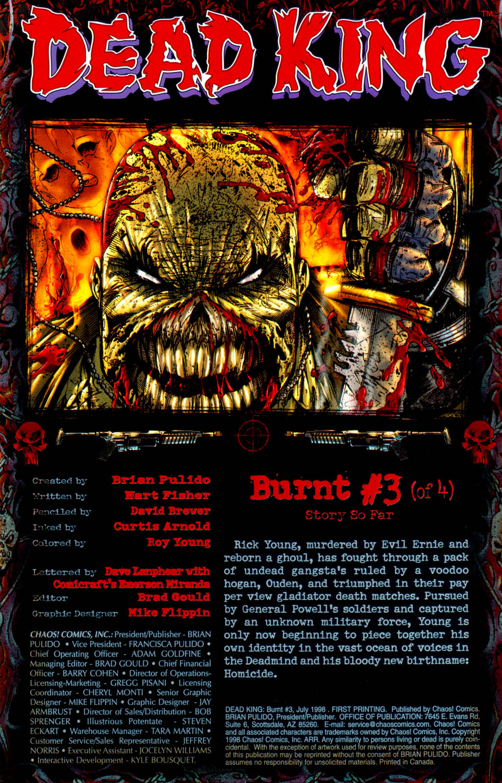 Read online Dead King comic -  Issue #3 - 2