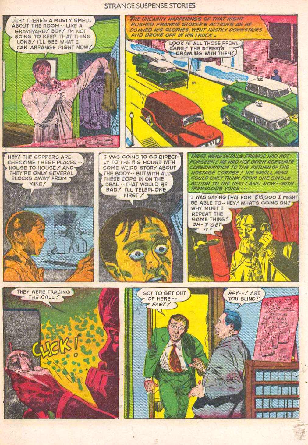 Read online Strange Suspense Stories (1952) comic -  Issue #2 - 17