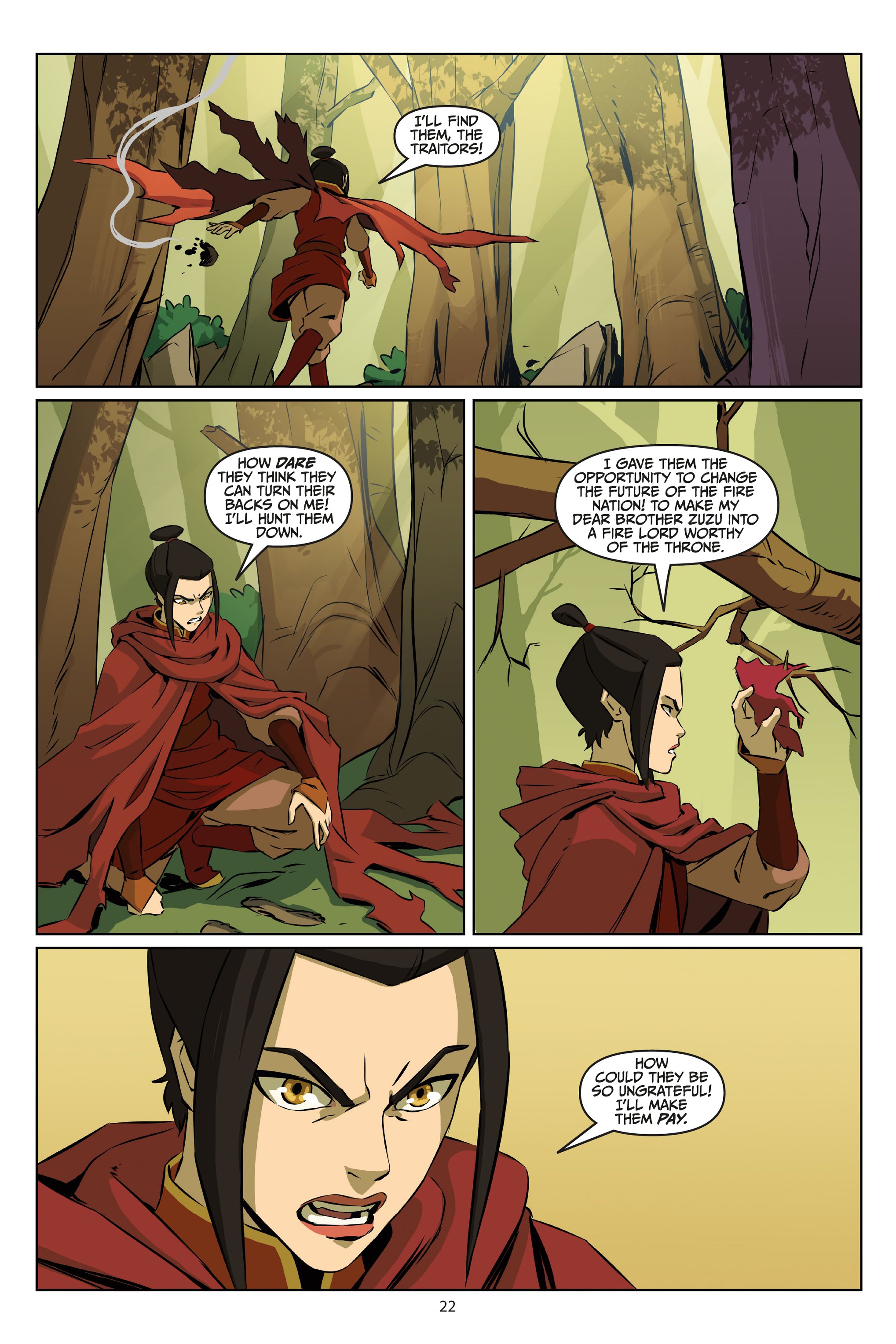 Read online Avatar: The Last Airbender - Azula in the Spirit Temple comic -  Issue # TPB - 23