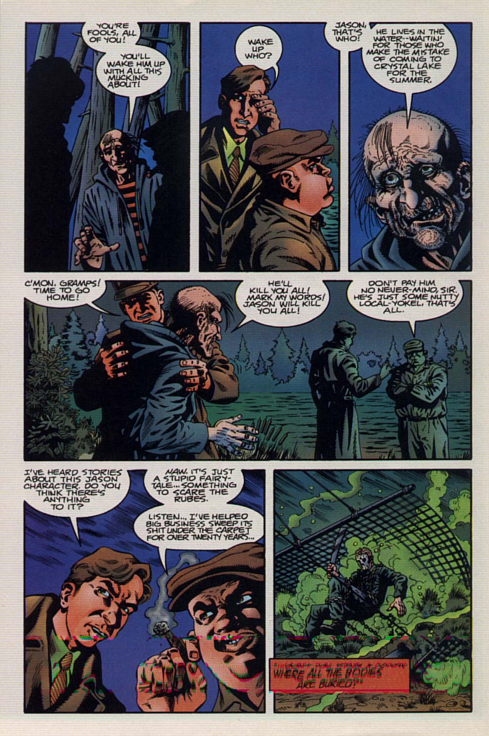 Read online Jason vs Leatherface comic -  Issue #1 - 8