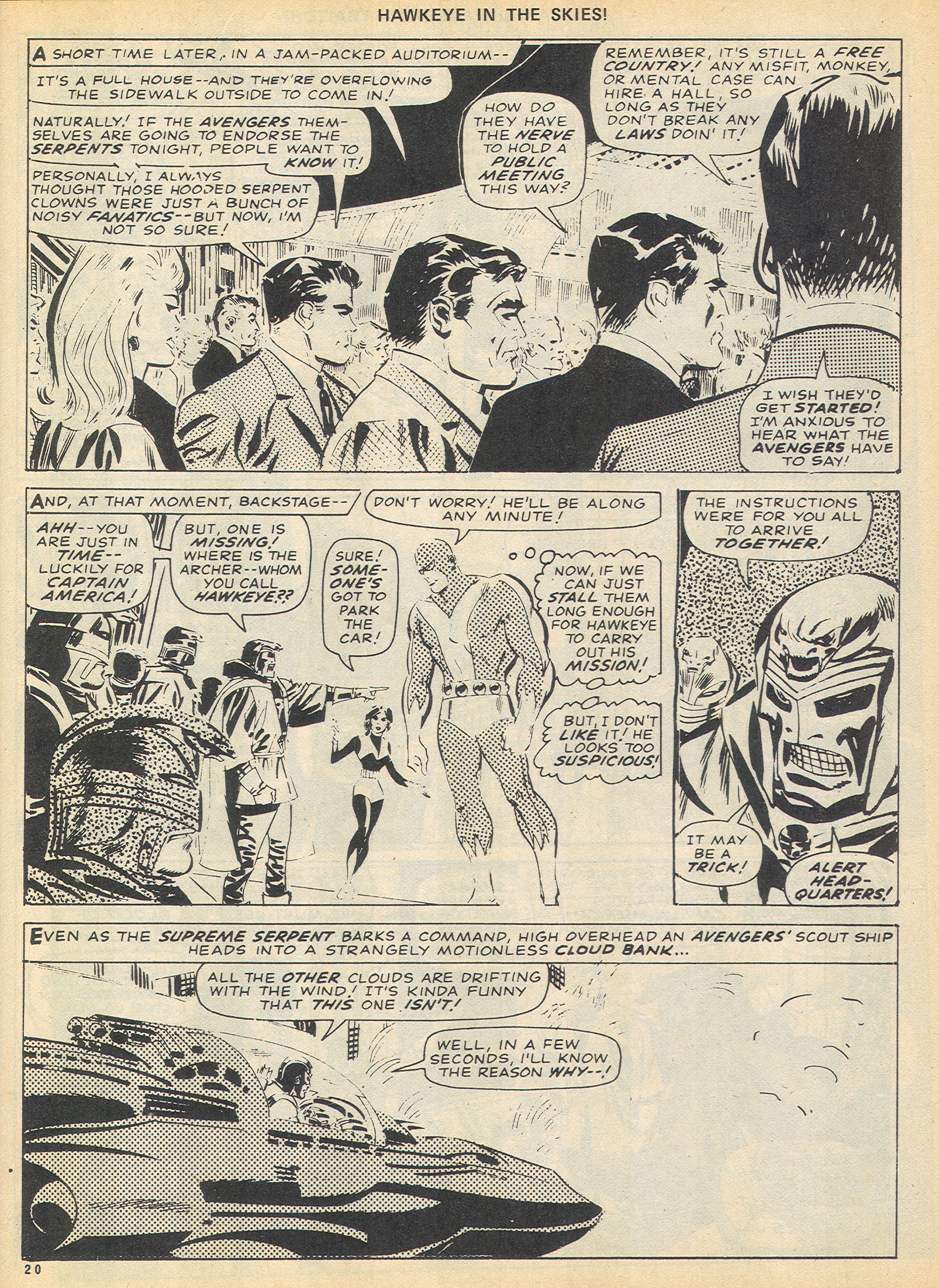 Read online The Avengers (1973) comic -  Issue #32 - 20