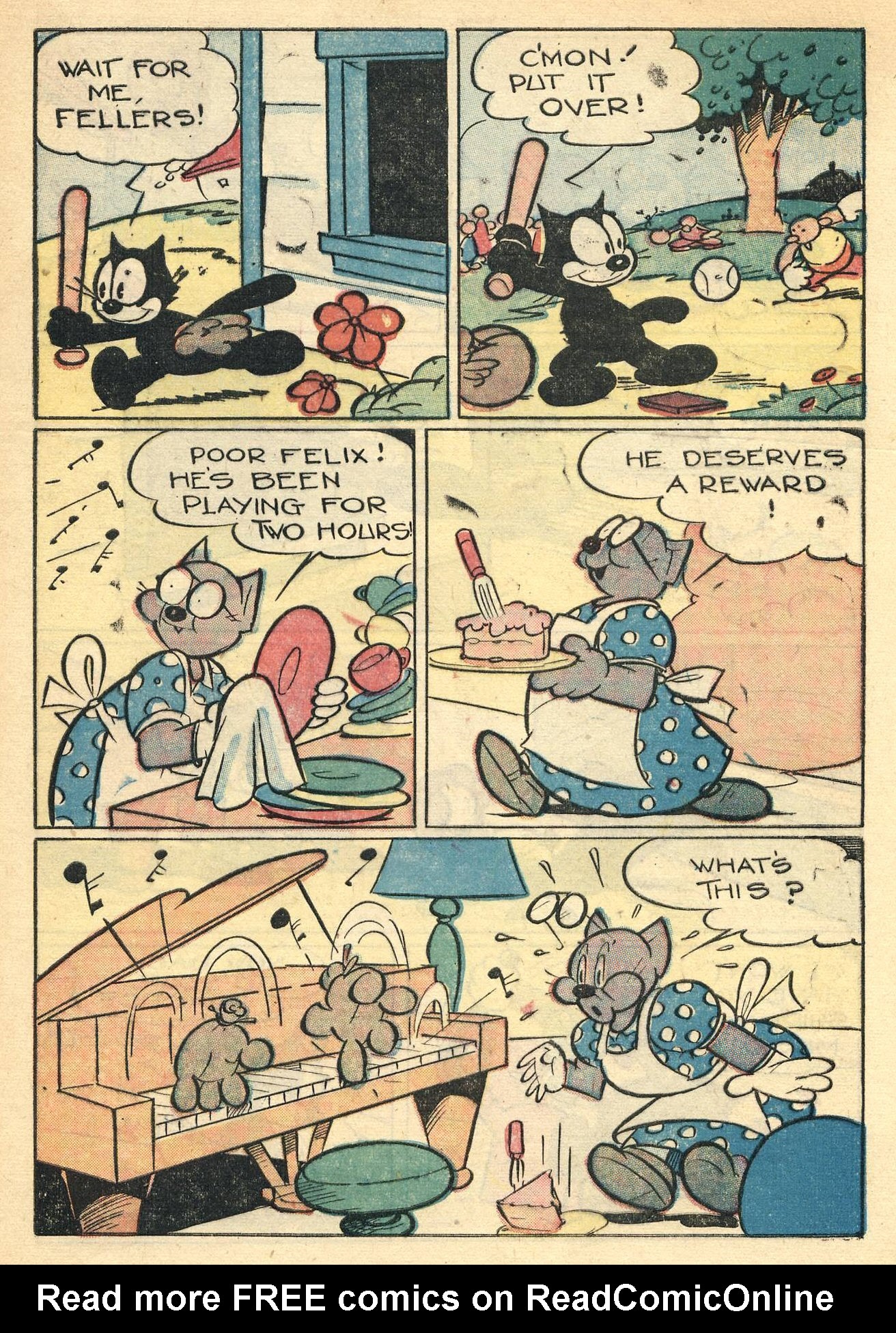 Read online Felix the Cat (1948) comic -  Issue #11 - 5