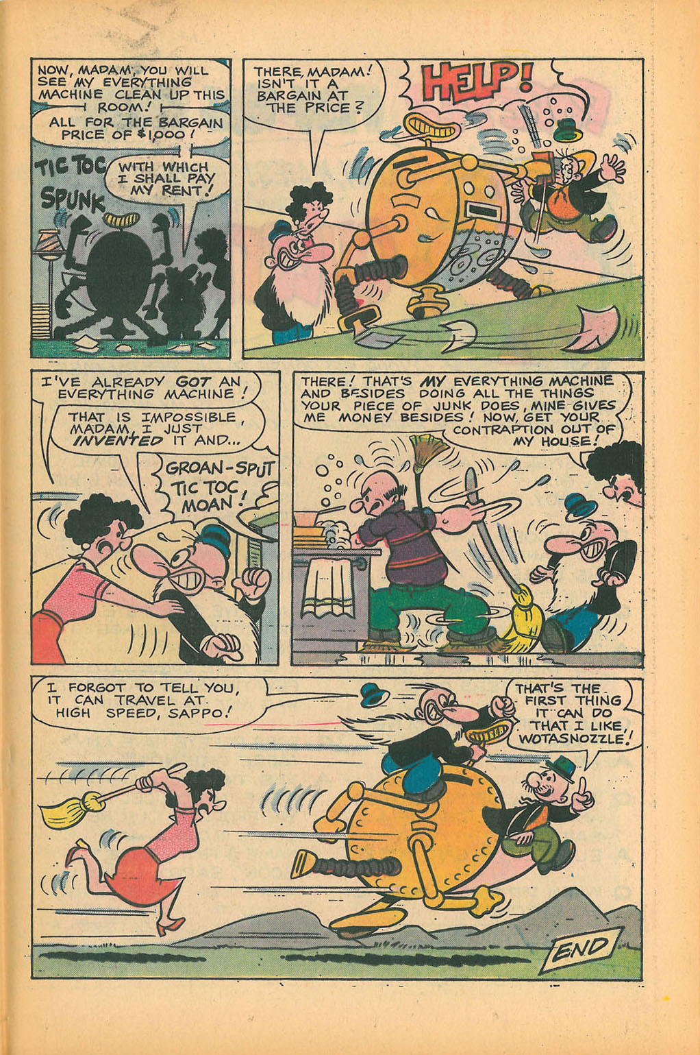 Read online Popeye (1948) comic -  Issue #116 - 19