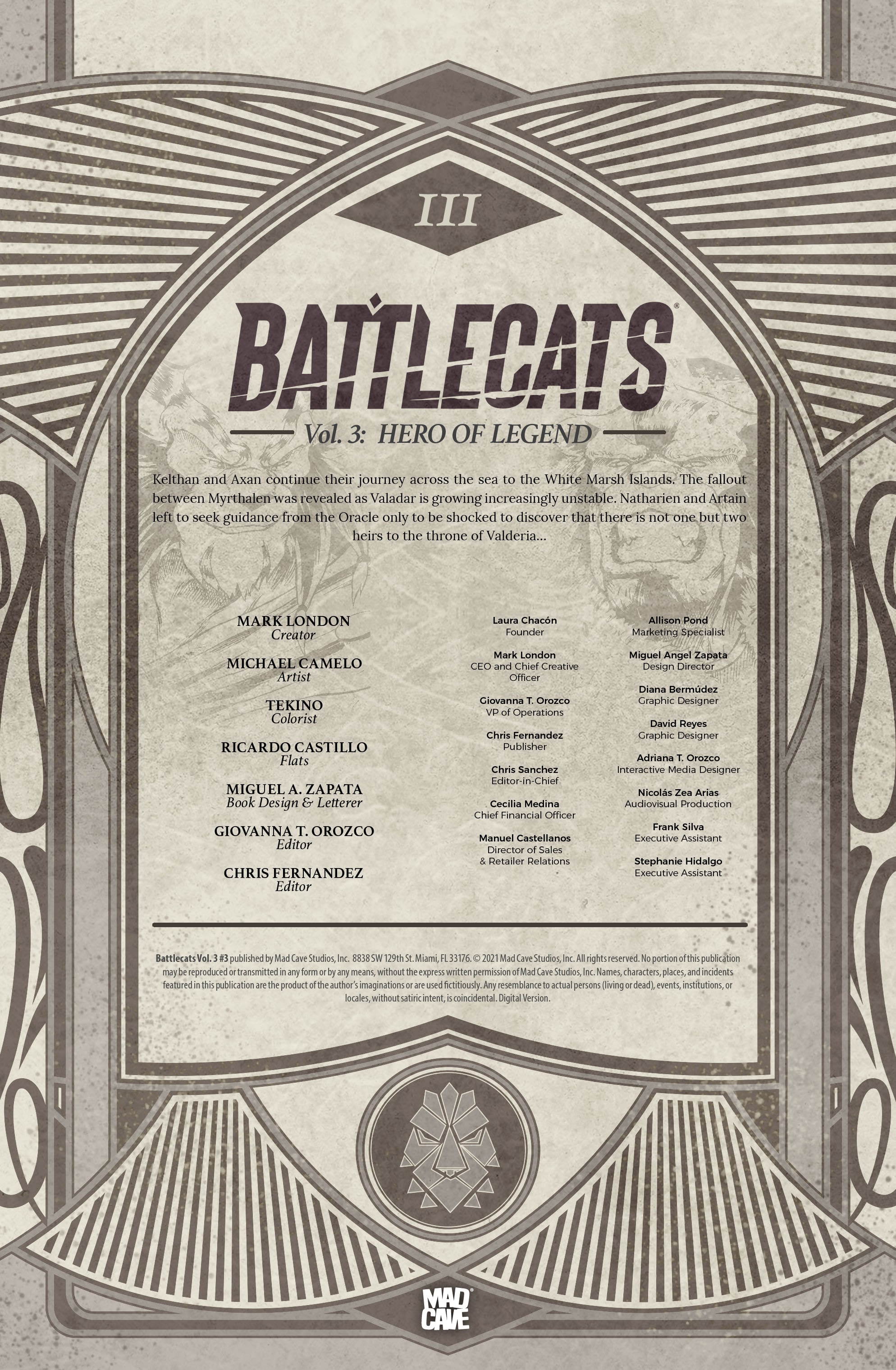 Read online Battlecats (2021) comic -  Issue #3 - 2