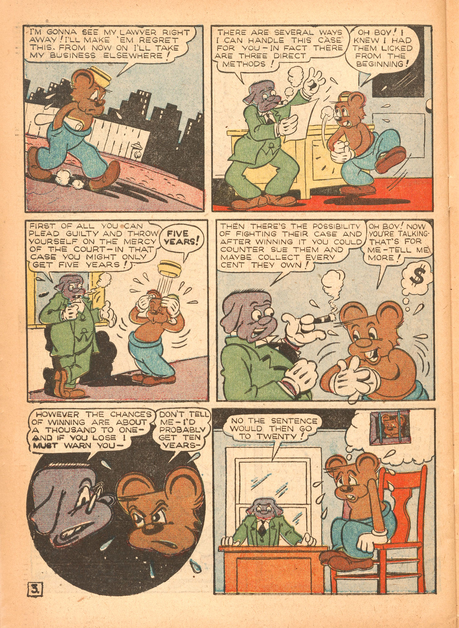 Read online Super Duck Comics comic -  Issue #20 - 44