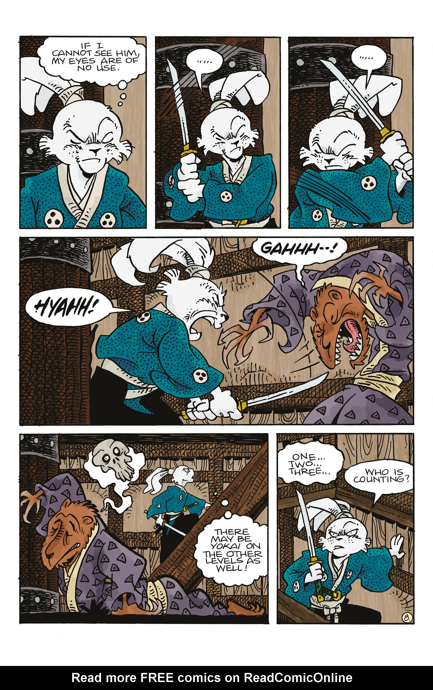 Read online Space Usagi: Yokai Hunter comic -  Issue # Full - 10
