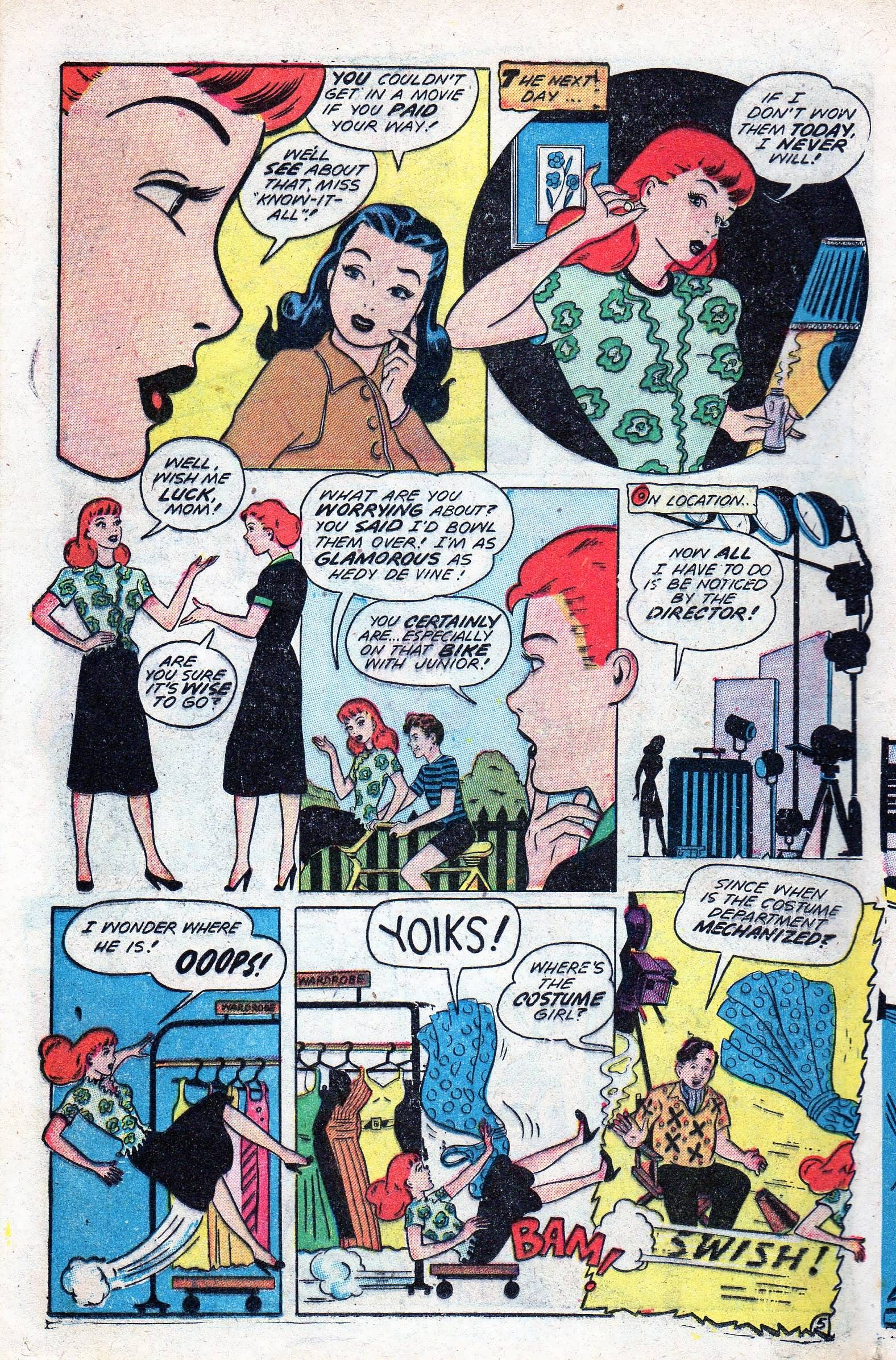 Read online Junior Miss (1947) comic -  Issue #32 - 19