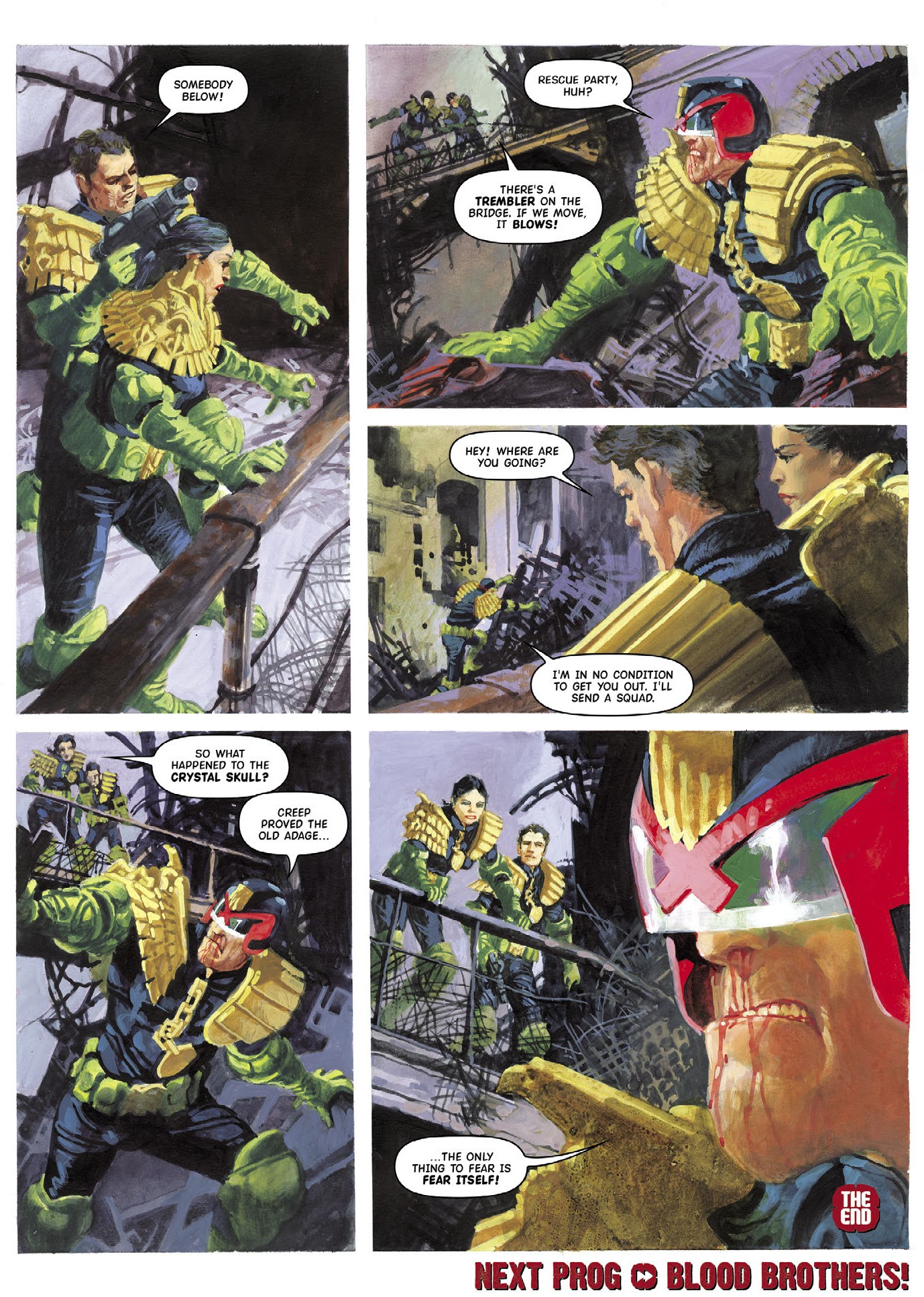 Read online Judge Dredd: The Complete Case Files comic -  Issue # TPB 38 (Part 1) - 95