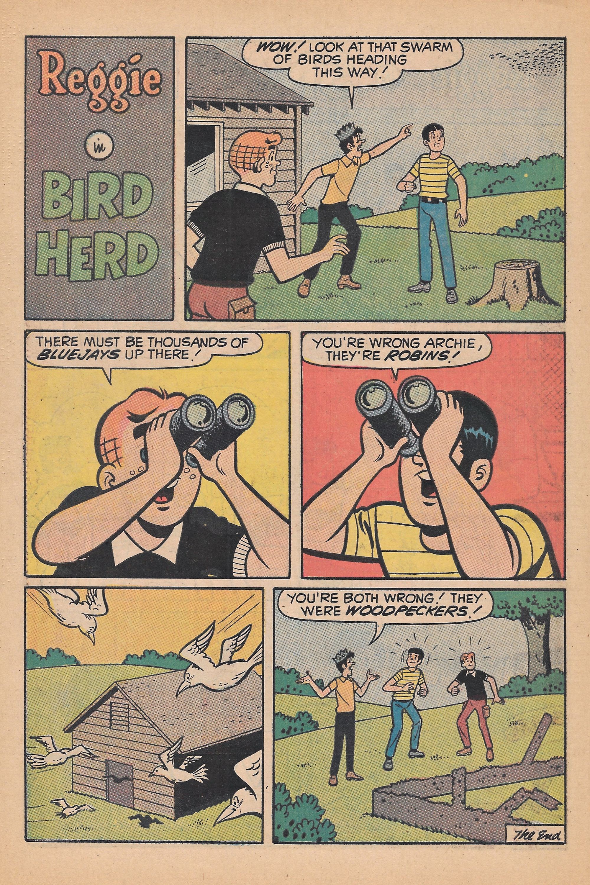 Read online Reggie's Wise Guy Jokes comic -  Issue #15 - 64