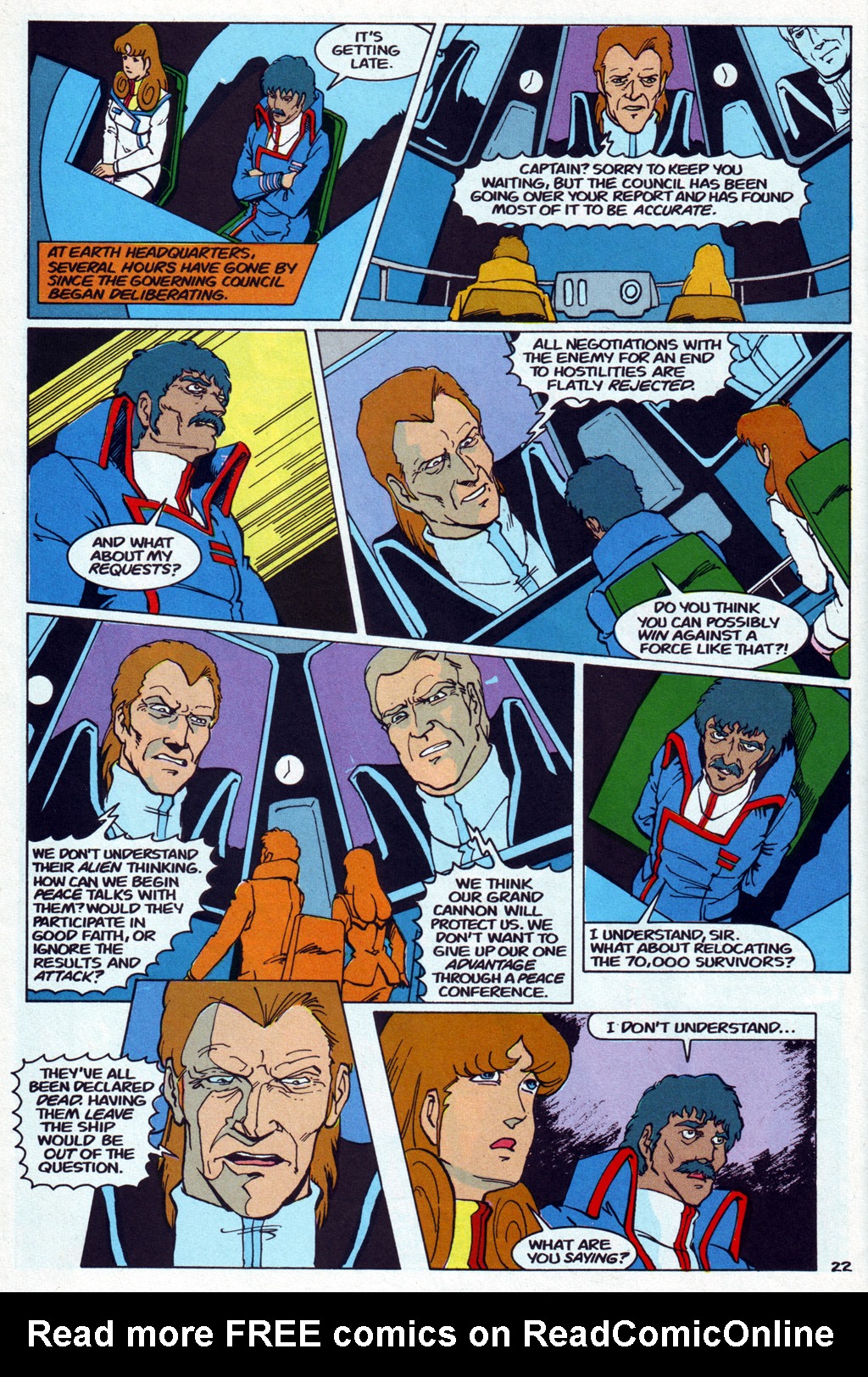 Read online Robotech The Macross Saga comic -  Issue #15 - 23