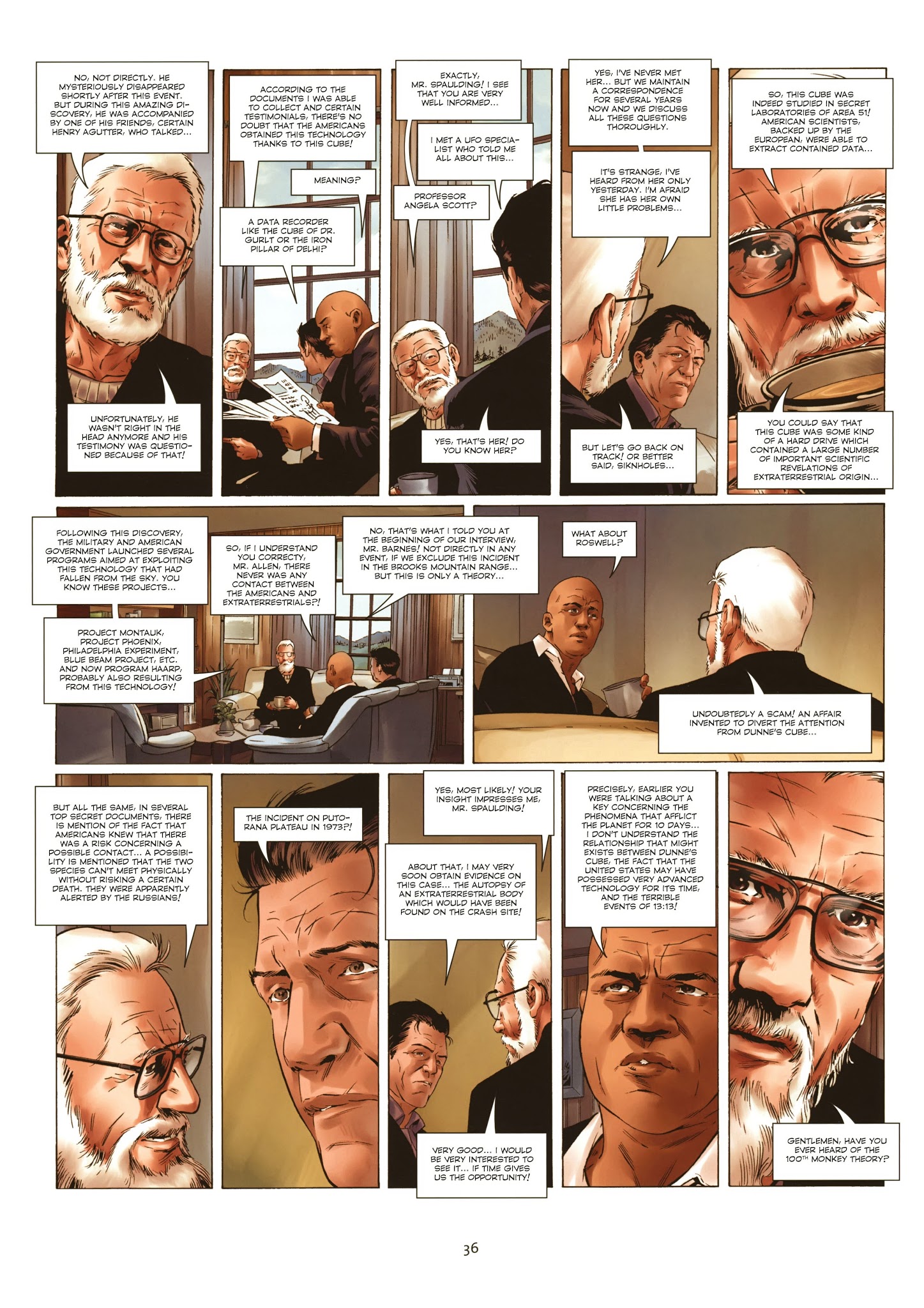 Read online Prometheus comic -  Issue #7 - 37