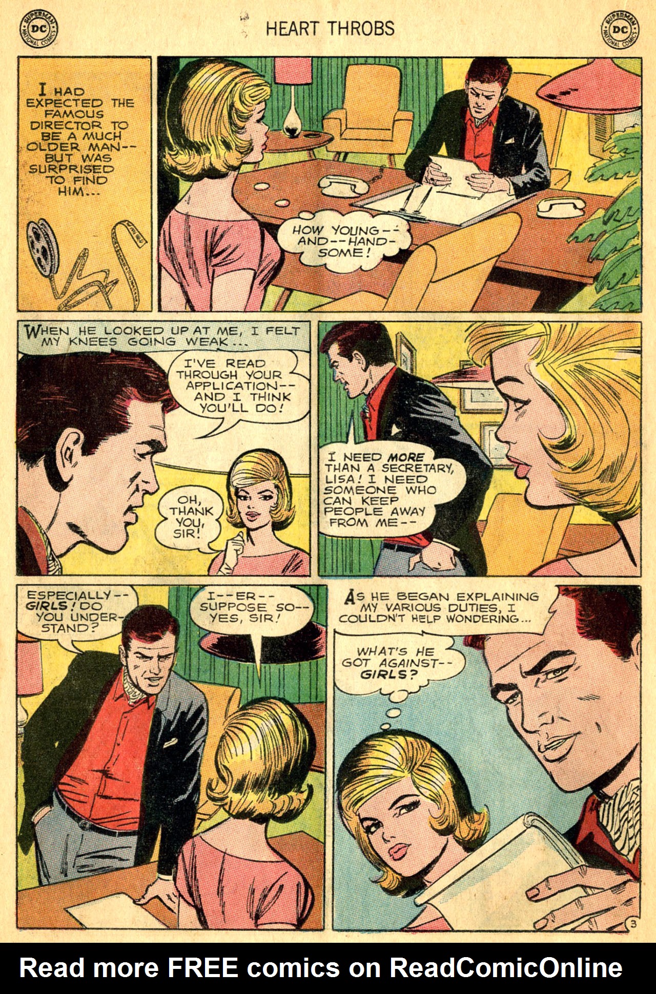 Read online Heart Throbs comic -  Issue #95 - 21