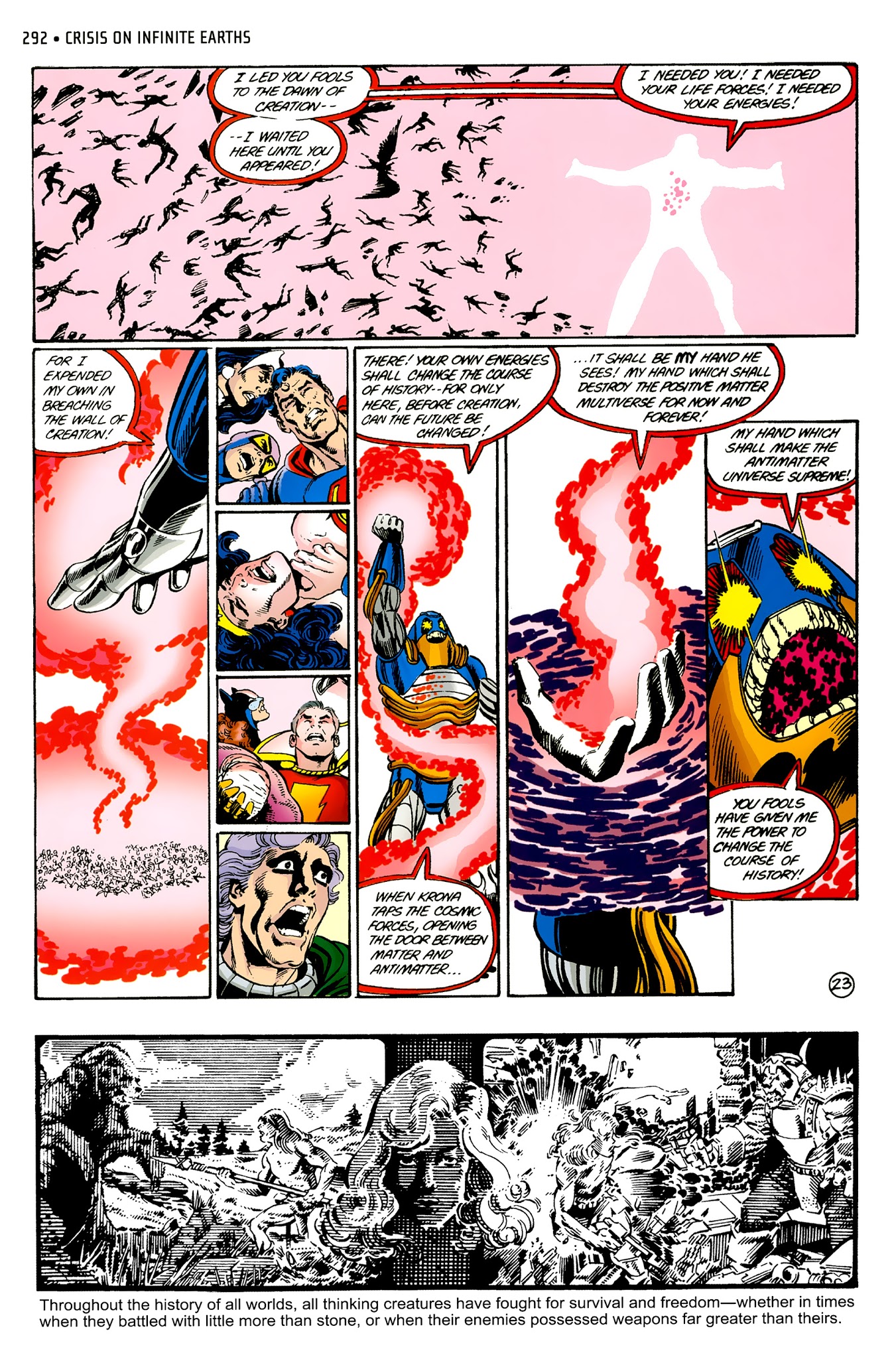 Read online Crisis on Infinite Earths (1985) comic -  Issue # _Absolute Edition 2 - 93