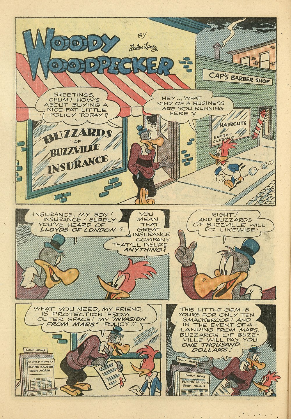Read online Walter Lantz Woody Woodpecker (1952) comic -  Issue #26 - 22