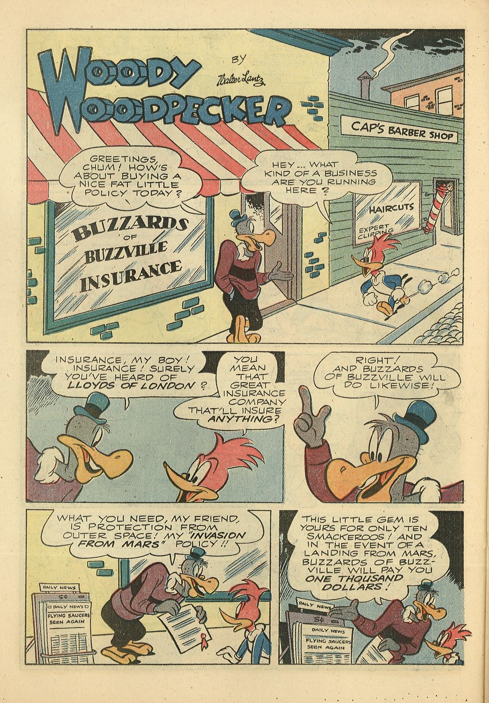 Read online Walter Lantz Woody Woodpecker (1952) comic -  Issue #26 - 22
