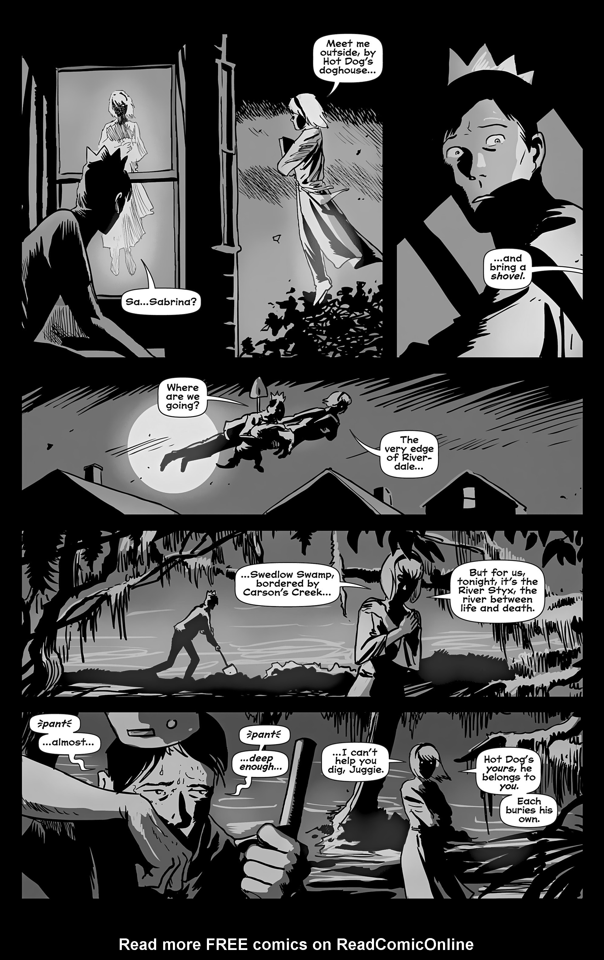 Read online Afterlife With Archie: Halloween ComicFest comic -  Issue # Full - 10