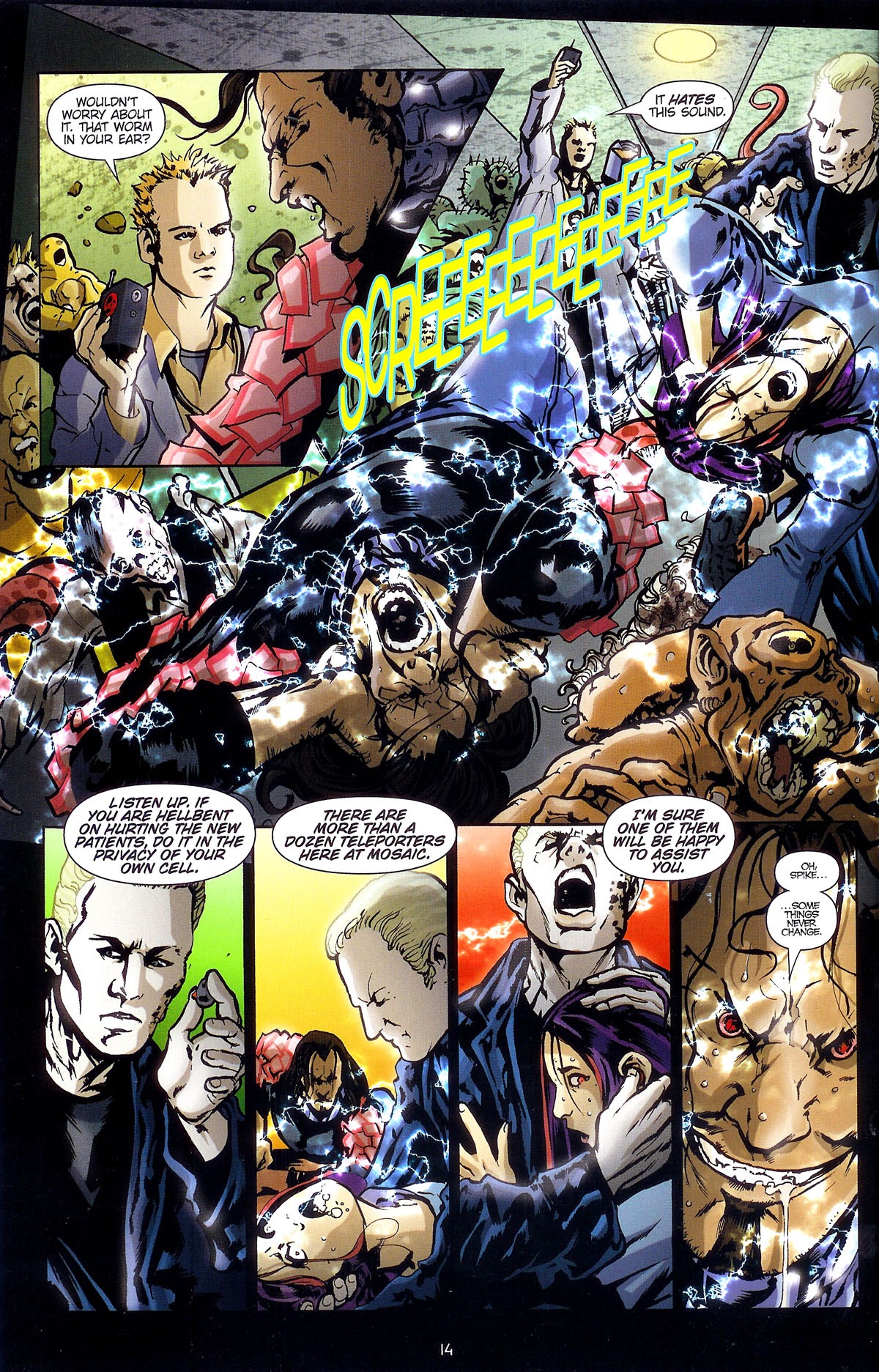 Read online Spike: Asylum comic -  Issue #2 - 16