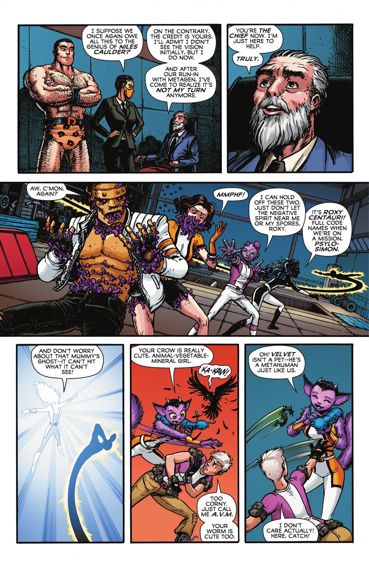 Read online Unstoppable Doom Patrol comic -  Issue #6 - 6