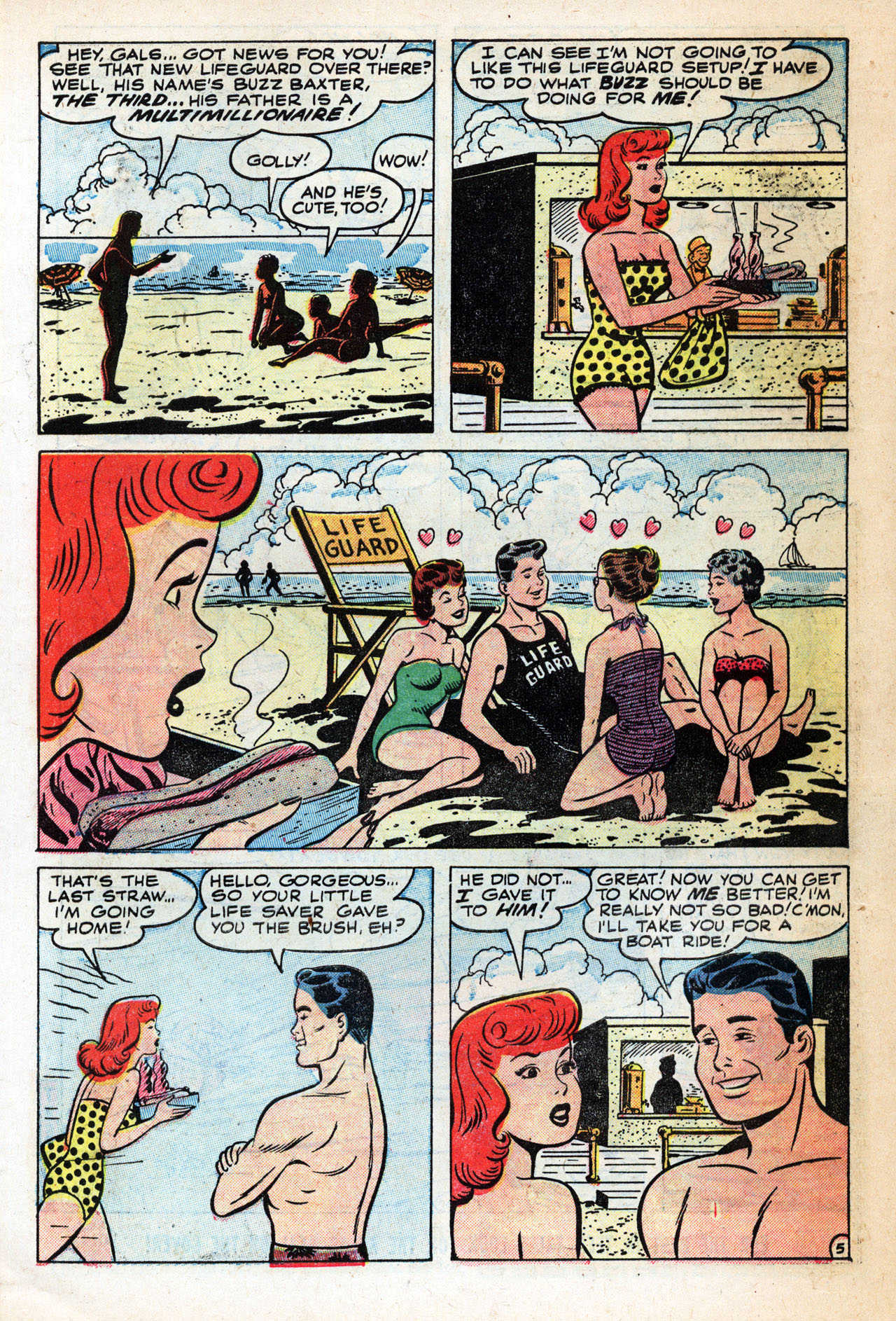 Read online Patsy Walker comic -  Issue #54 - 7