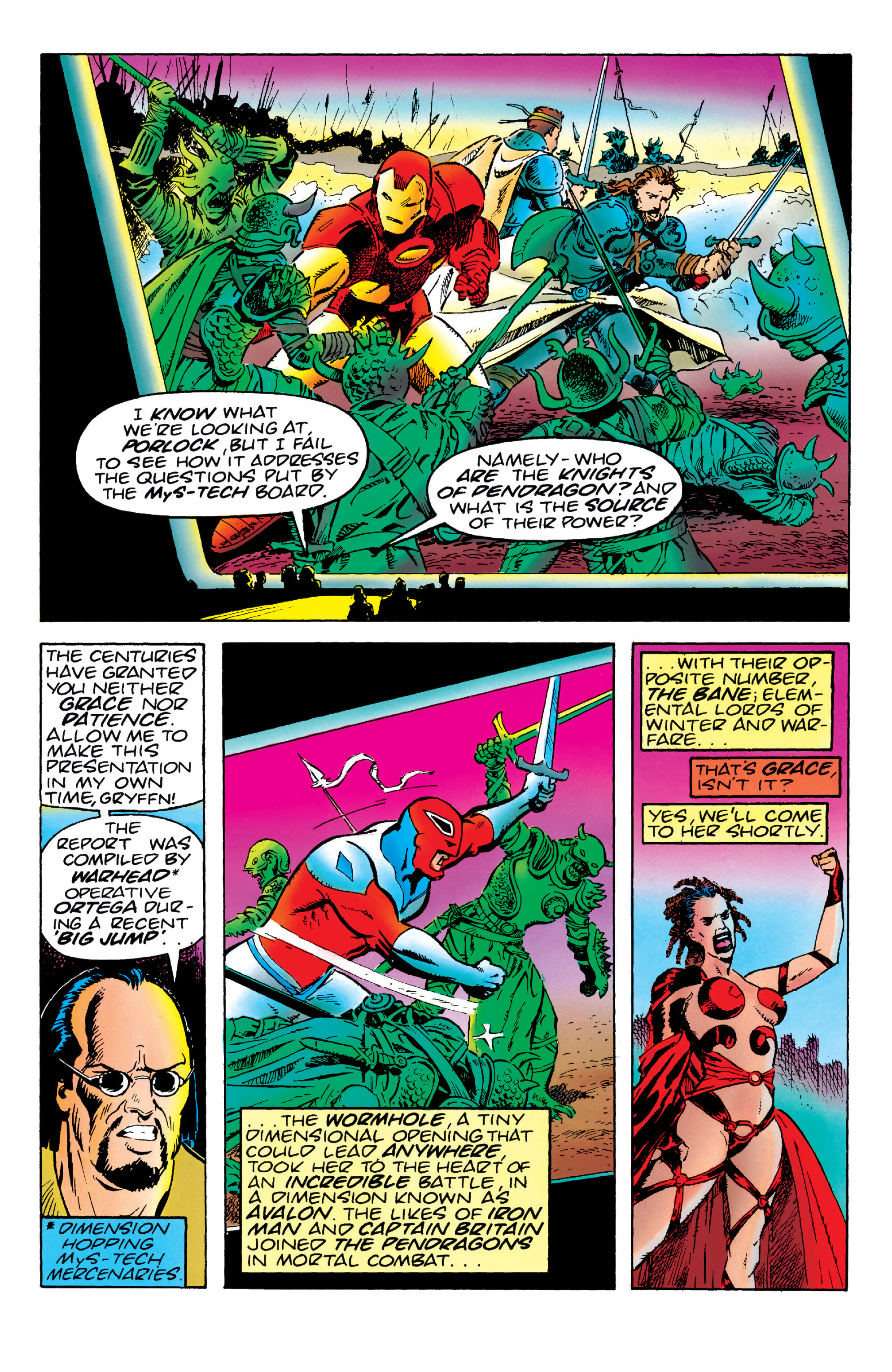 Read online Knights of Pendragon Omnibus comic -  Issue # TPB (Part 5) - 22