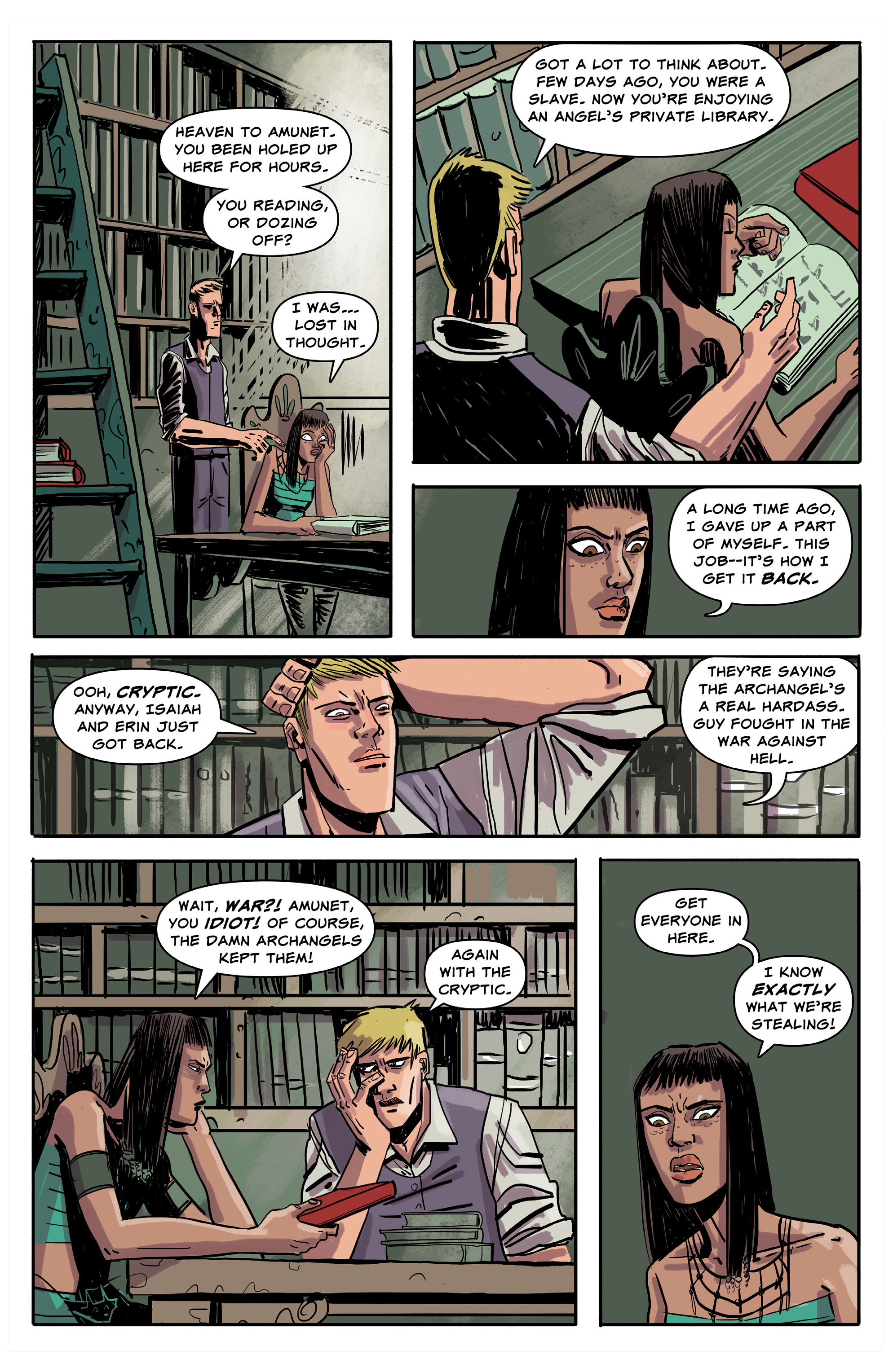 Read online Heavenly Blues comic -  Issue #4 - 26