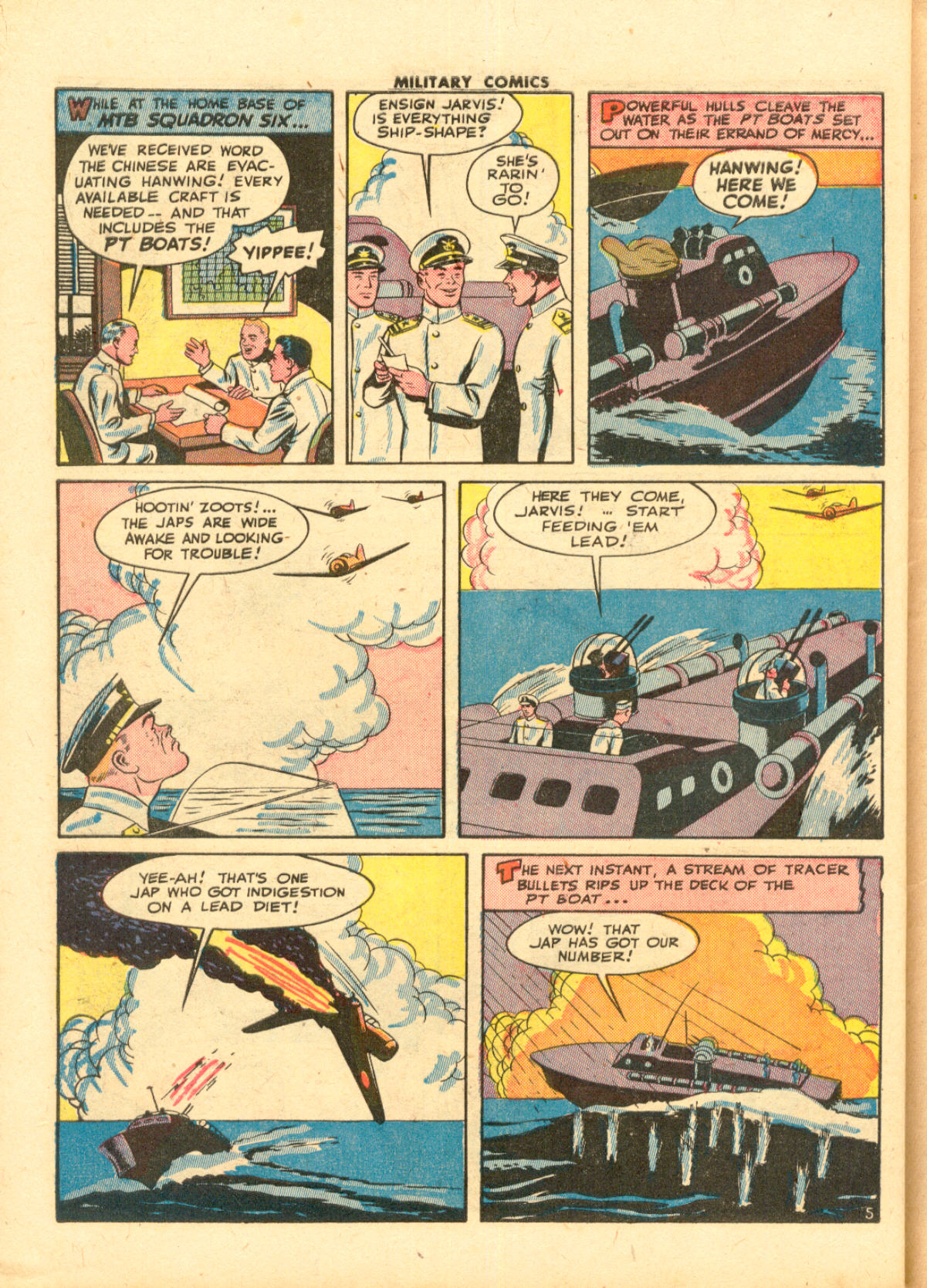 Read online Military Comics comic -  Issue #33 - 46