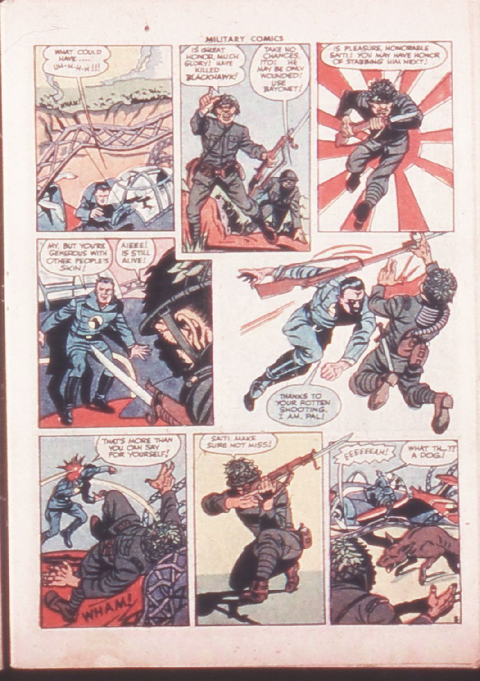 Read online Military Comics comic -  Issue #32 - 7