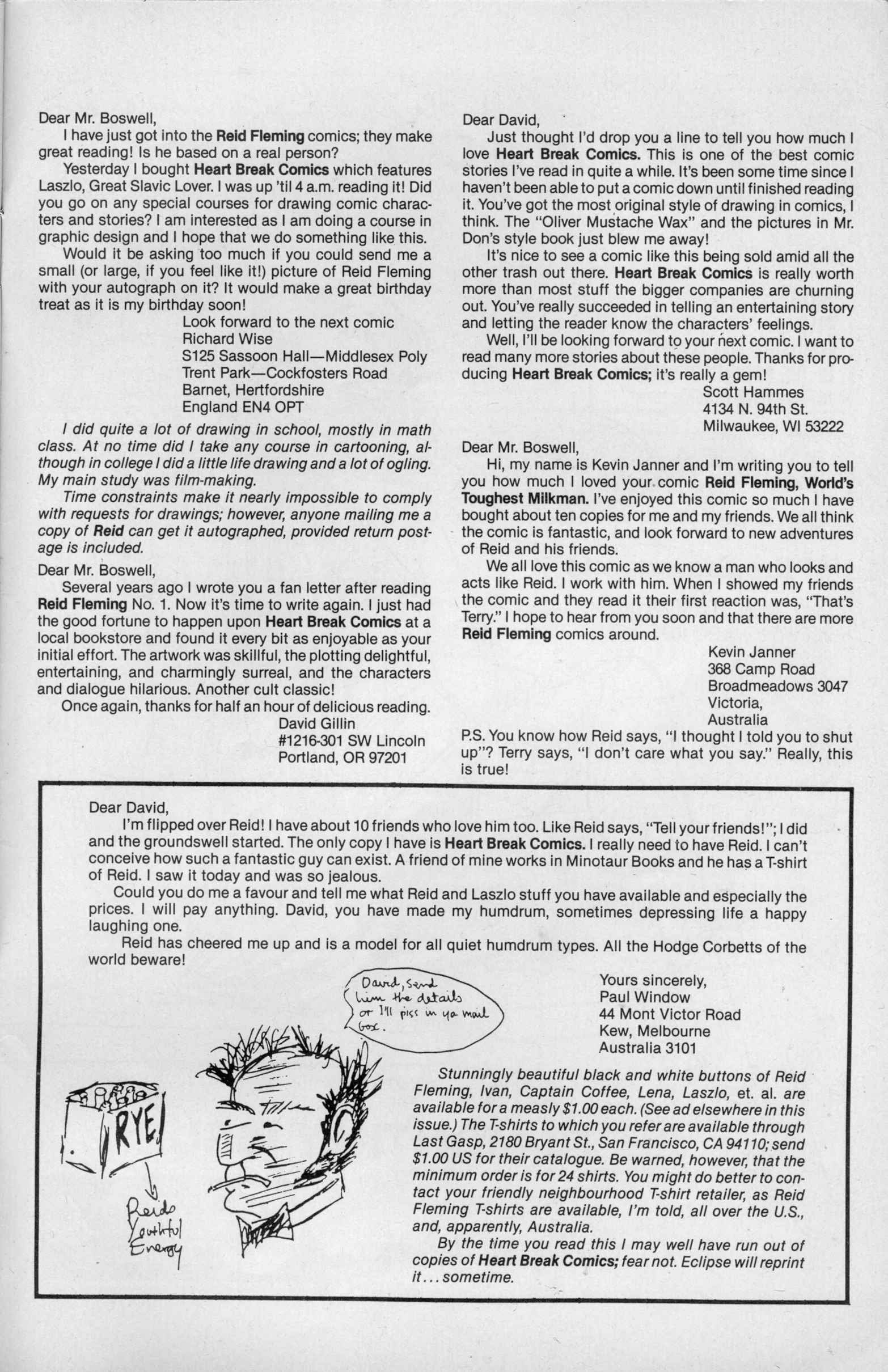 Read online Reid Fleming, World's Toughest Milkman (1986) comic -  Issue #1 - 31