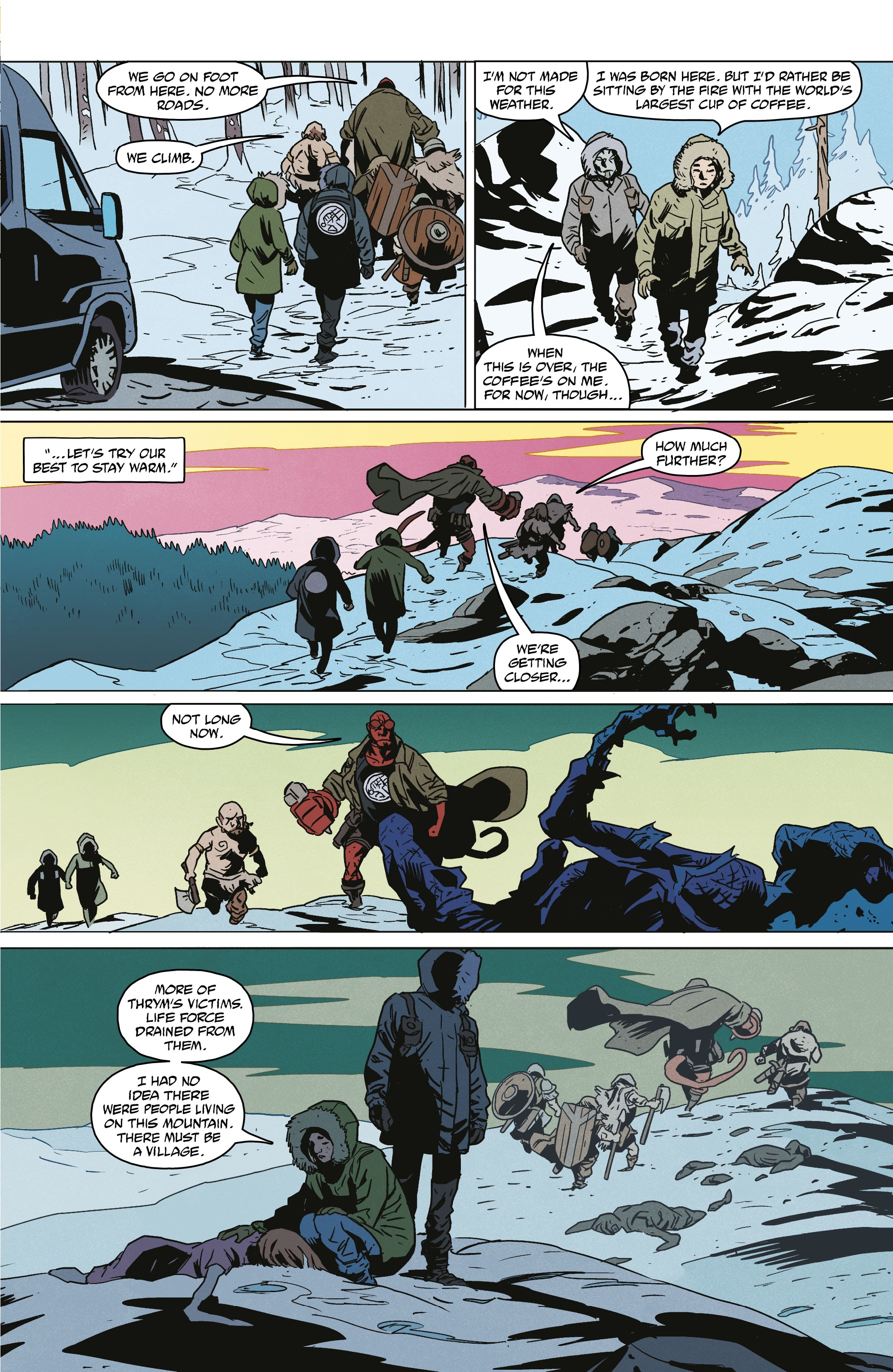 Read online Hellboy: The Bones of Giants comic -  Issue #3 - 21