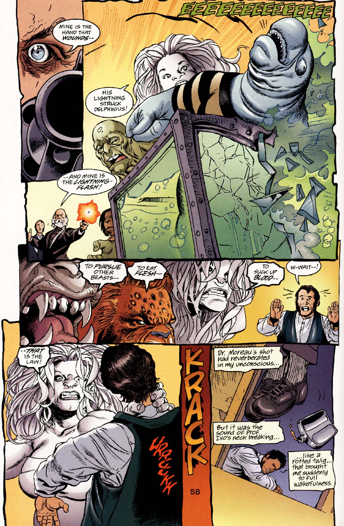 Read online JLA: The Island of Doctor Moreau comic -  Issue # Full - 60
