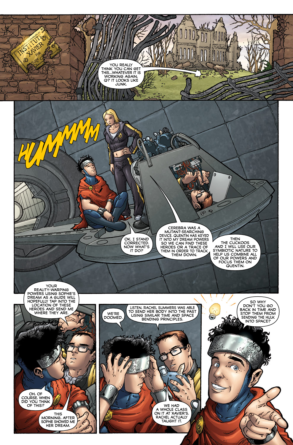 Read online Exiles: Days of Then and Now comic -  Issue # Full - 6