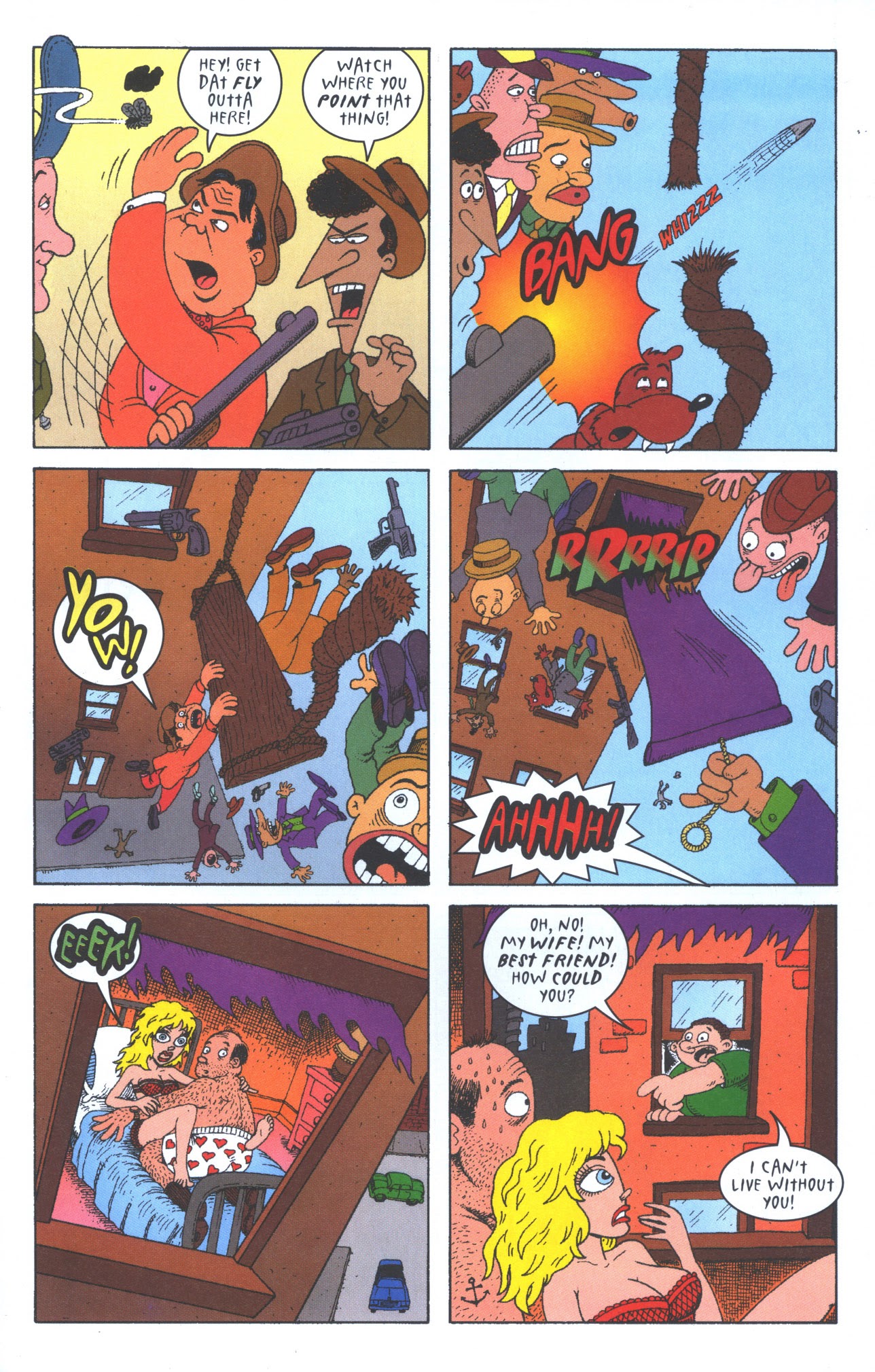 Read online Duckman : The Mob Frog Saga comic -  Issue #1 - 19