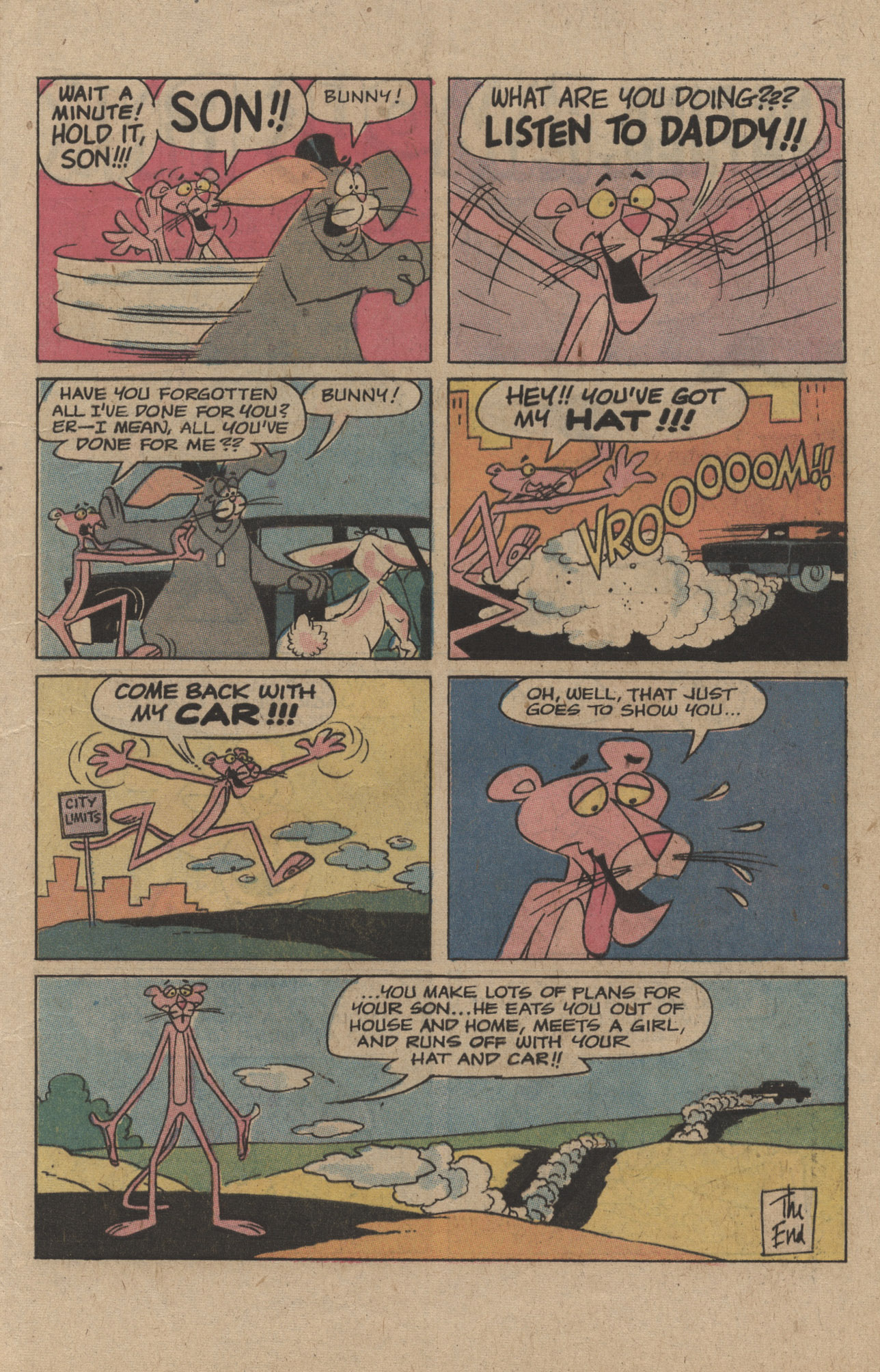 Read online The Pink Panther (1971) comic -  Issue #29 - 9