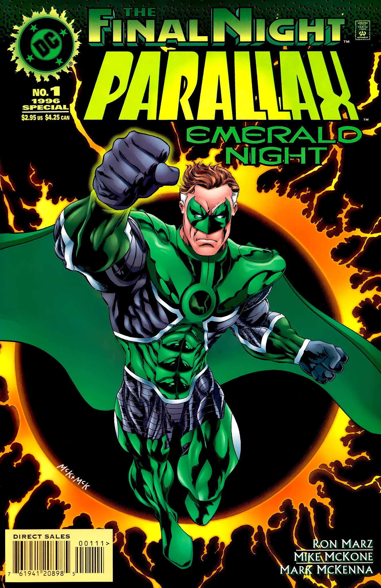 Read online Parallax: Emerald Night comic -  Issue # Full - 1