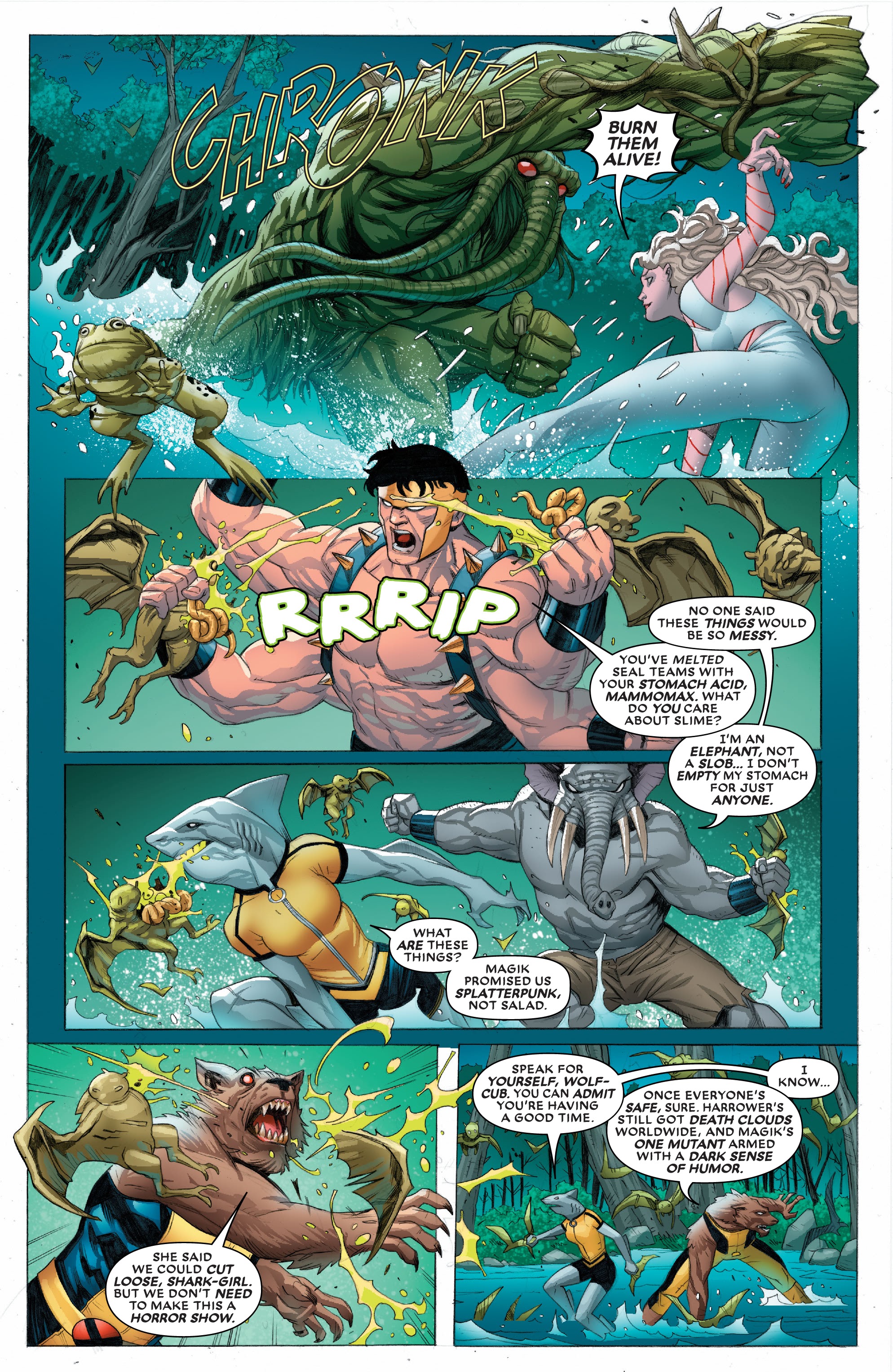 Read online Curse Of The Man-Thing comic -  Issue # _TPB - 89