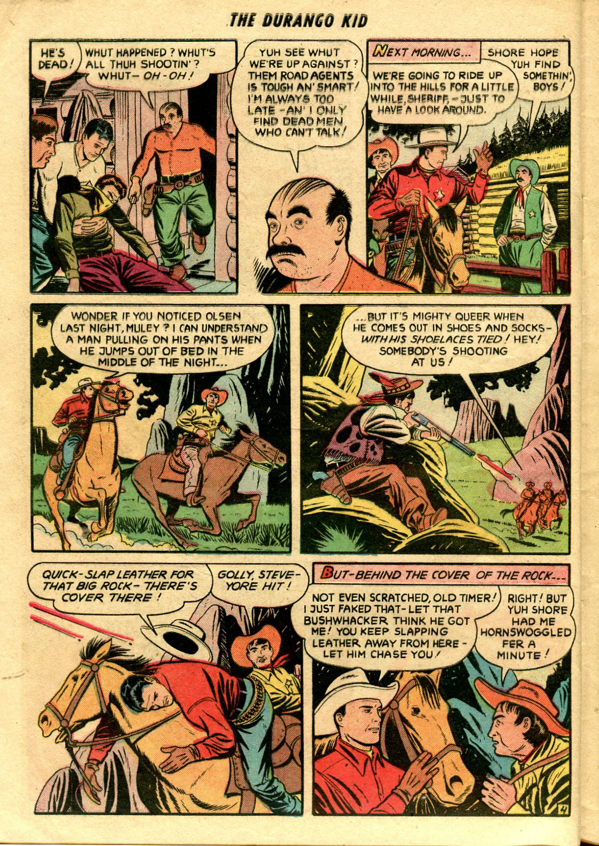 Read online Charles Starrett as The Durango Kid comic -  Issue #19 - 6