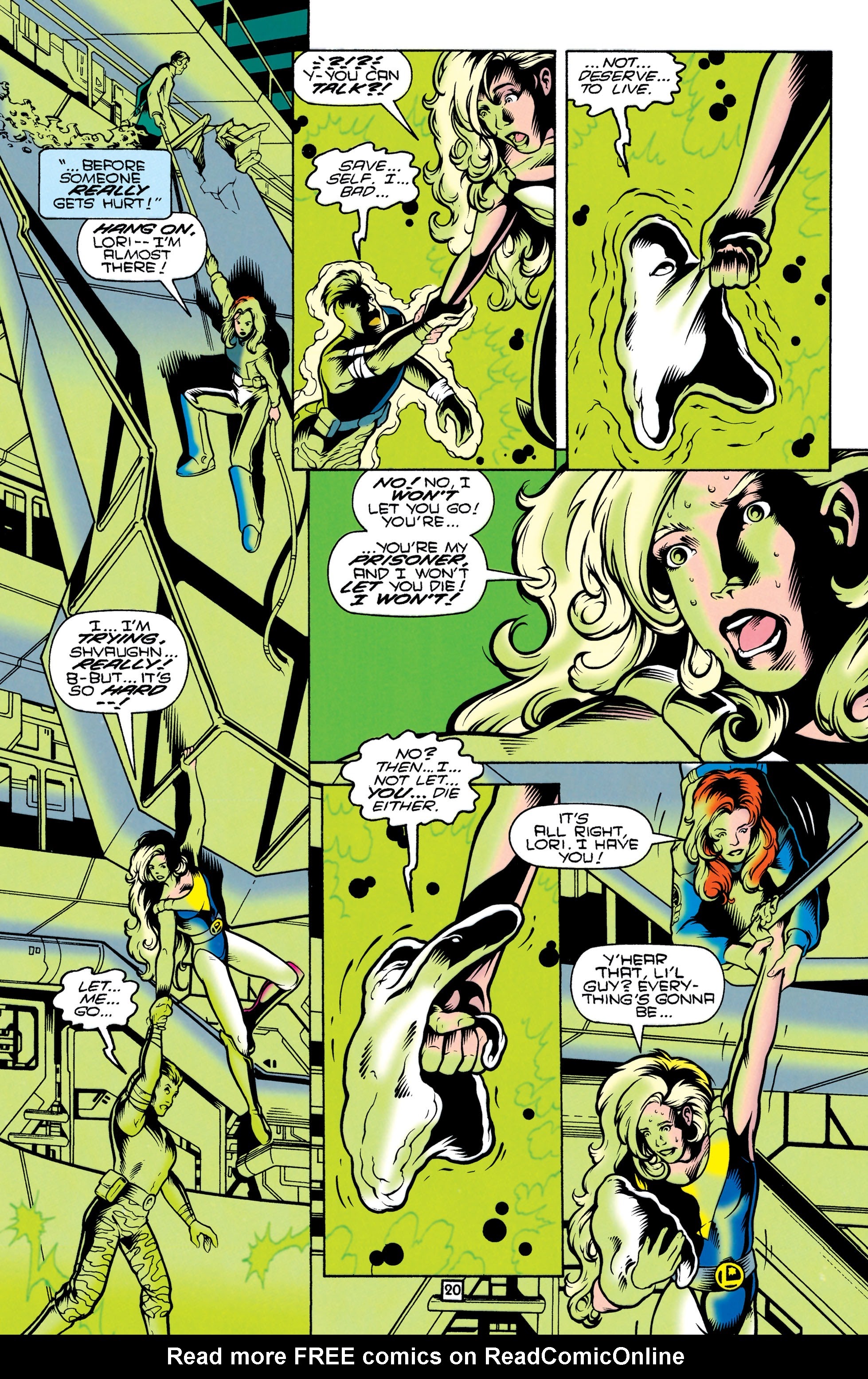 Read online Legionnaires comic -  Issue #35 - 20