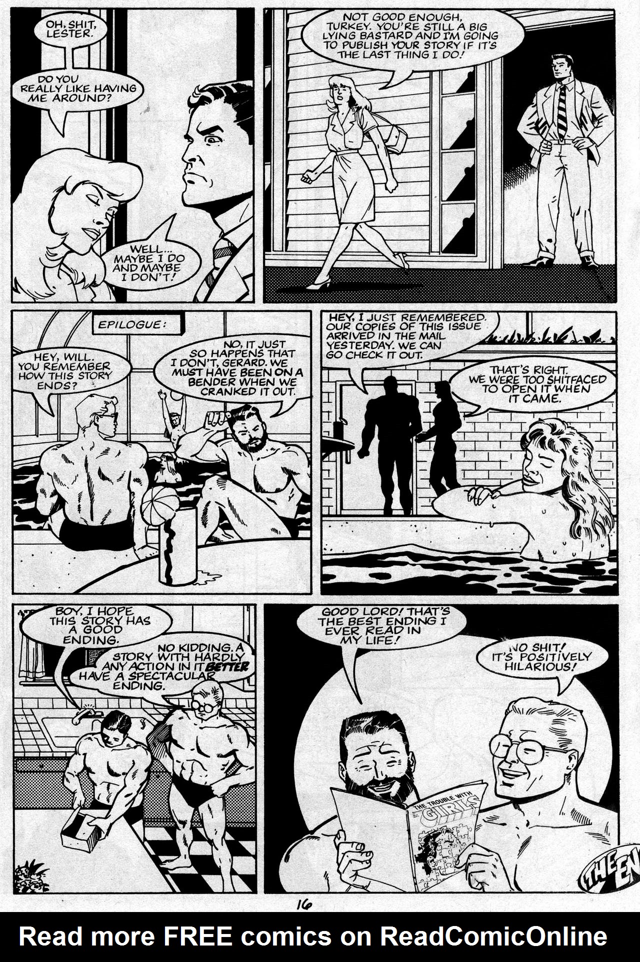 Read online The Trouble With Girls (1989) comic -  Issue #11 - 18